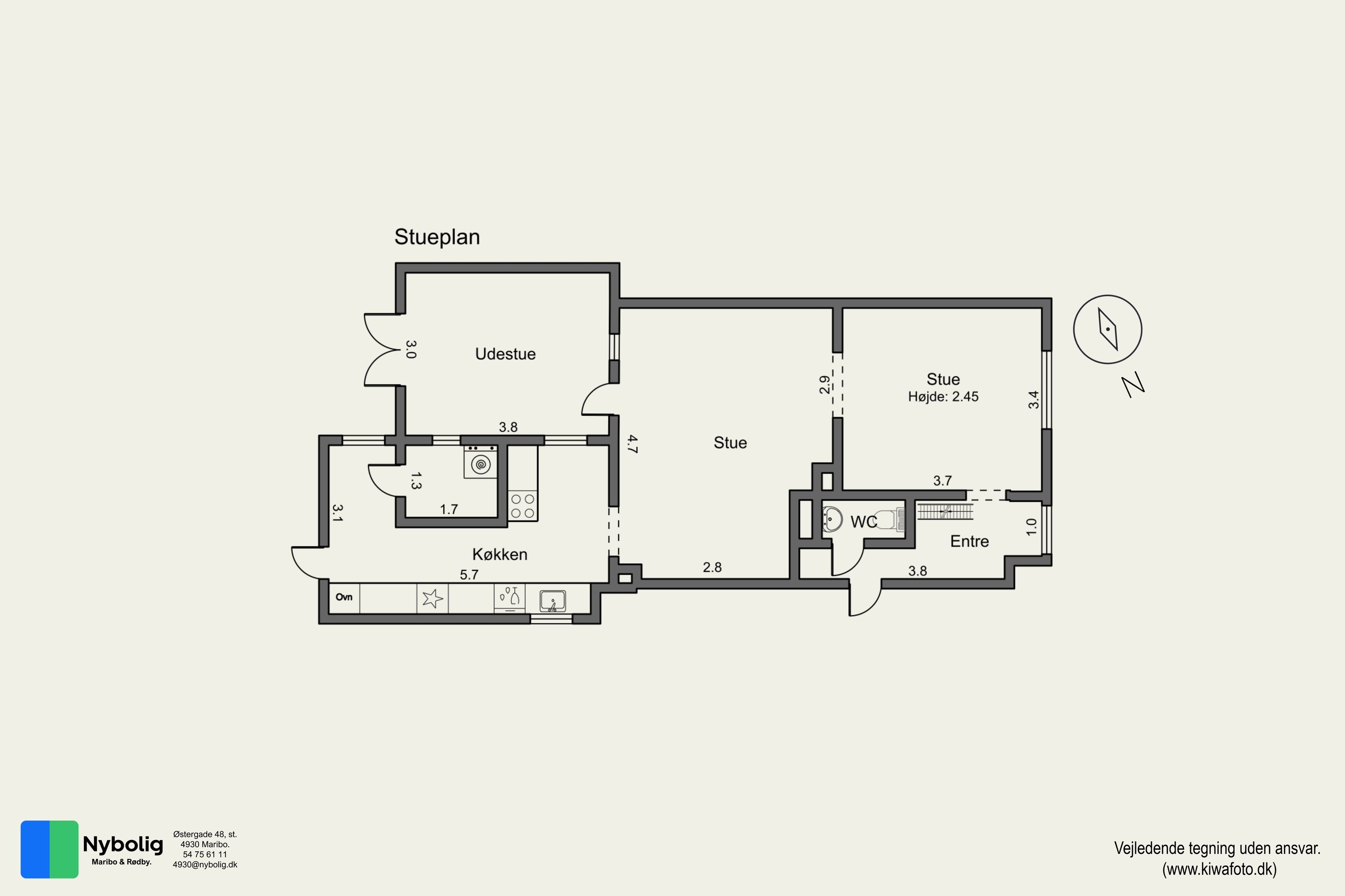Plantegninger billede af Skimminge 11, 4930 Maribo