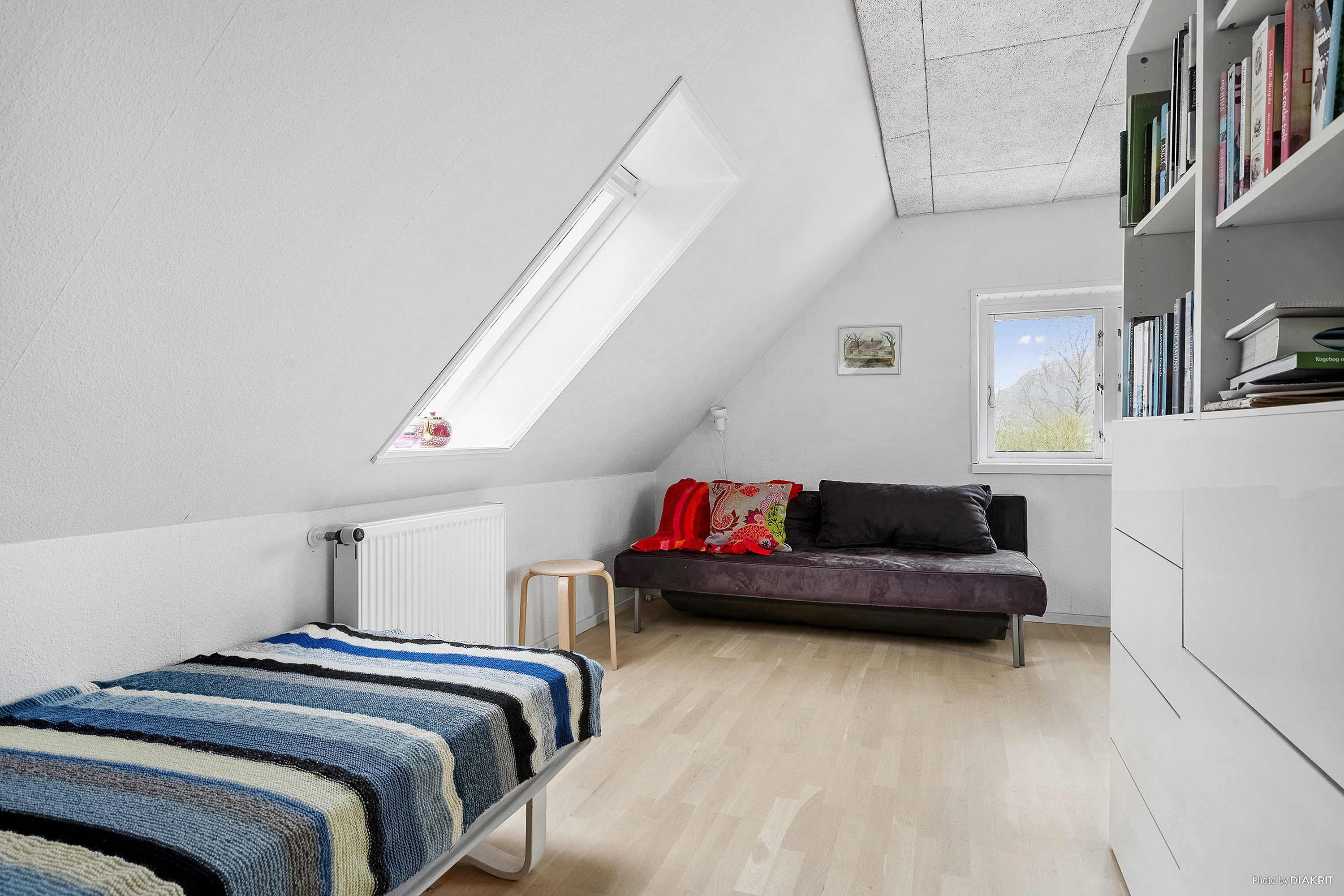 Fremhævet soveværelse billede i fuldskærmstilstand. Billede af Morsholt Mosevej 1, Morsholt, 8300 Odder