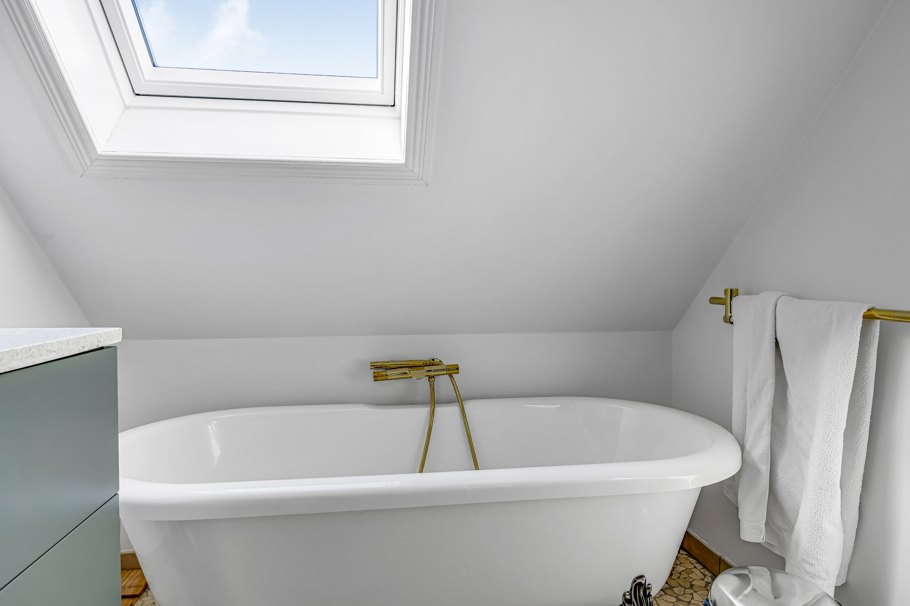 Fremhævet badeværelse billede i fuldskærmstilstand. Billede af Nørregade 72, 6700 Esbjerg