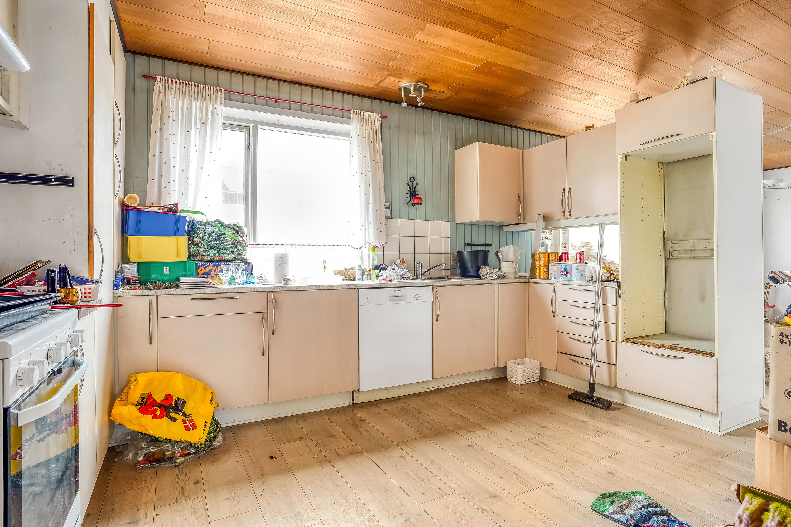 Fremhævet køkken billede i fuldskærmstilstand. Billede af Bygade 40, 7173 Vonge