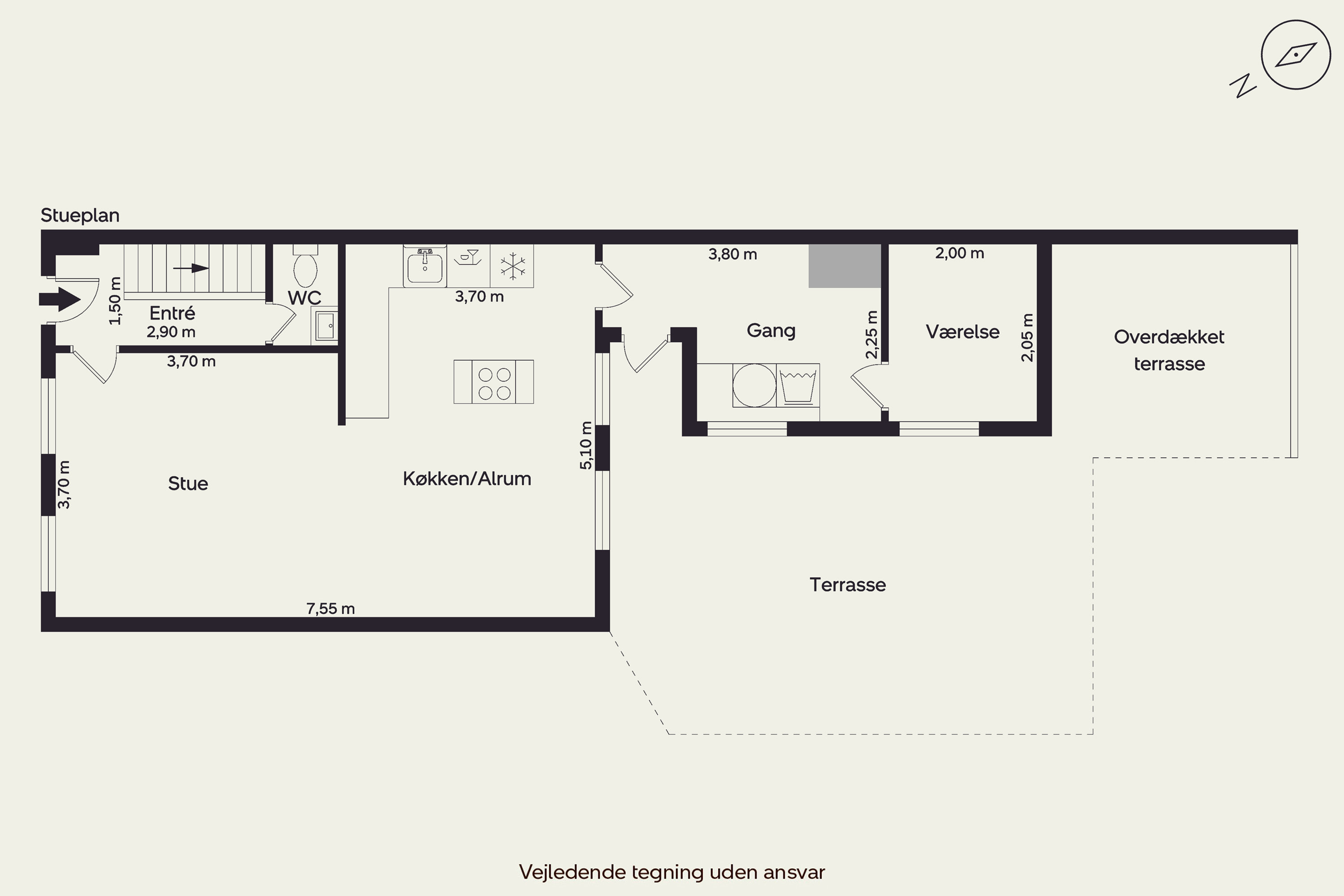 Plantegninger billede af Nørregade 72, 6700 Esbjerg