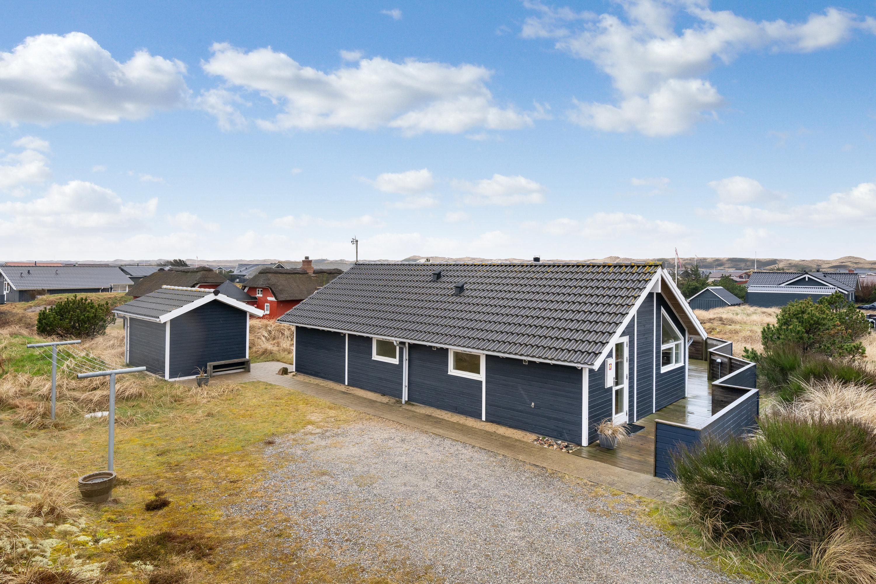 Fremhævet andet billede i fuldskærmstilstand. Billede af Arvidvej 17, Bjerregaard, 6960 Hvide Sande