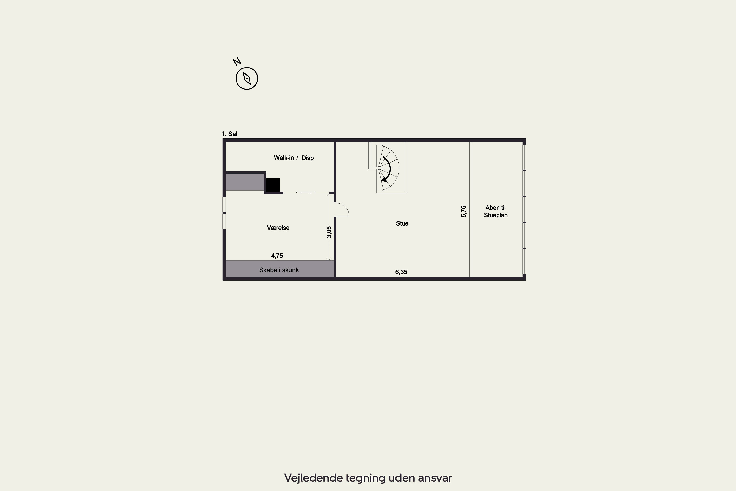 Plantegninger billede af Egestien 2, Kulhuse, 3630 Jægerspris