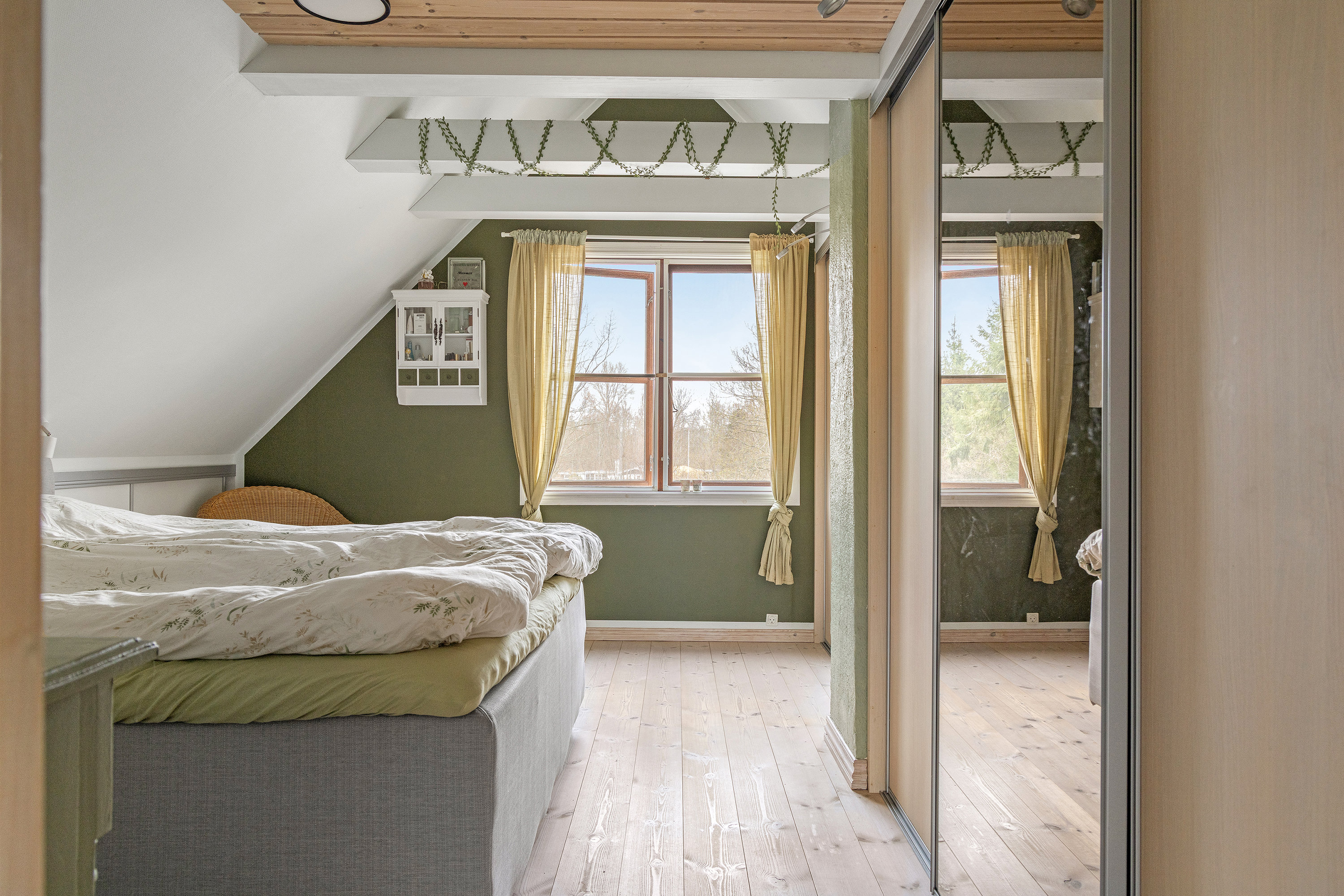 Fremhævet soveværelse billede i fuldskærmstilstand. Billede af Egestien 2, Kulhuse, 3630 Jægerspris