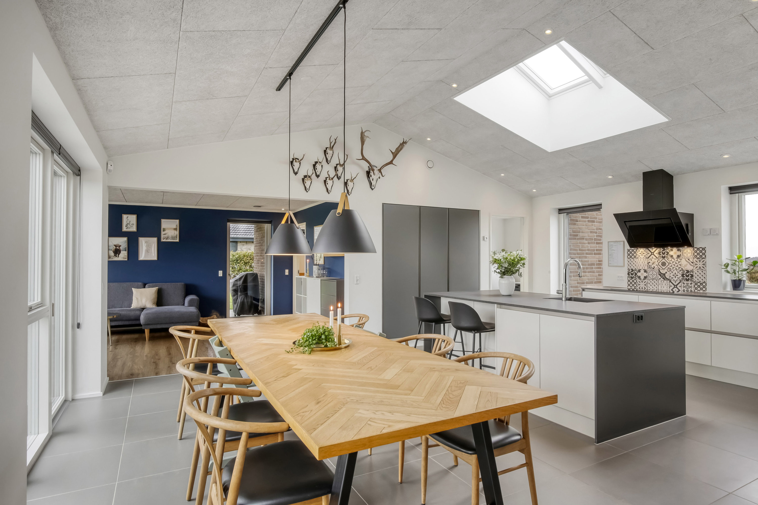 Fremhævet køkken billede i fuldskærmstilstand. Billede af Ramskovvej 22, 8500 Grenaa