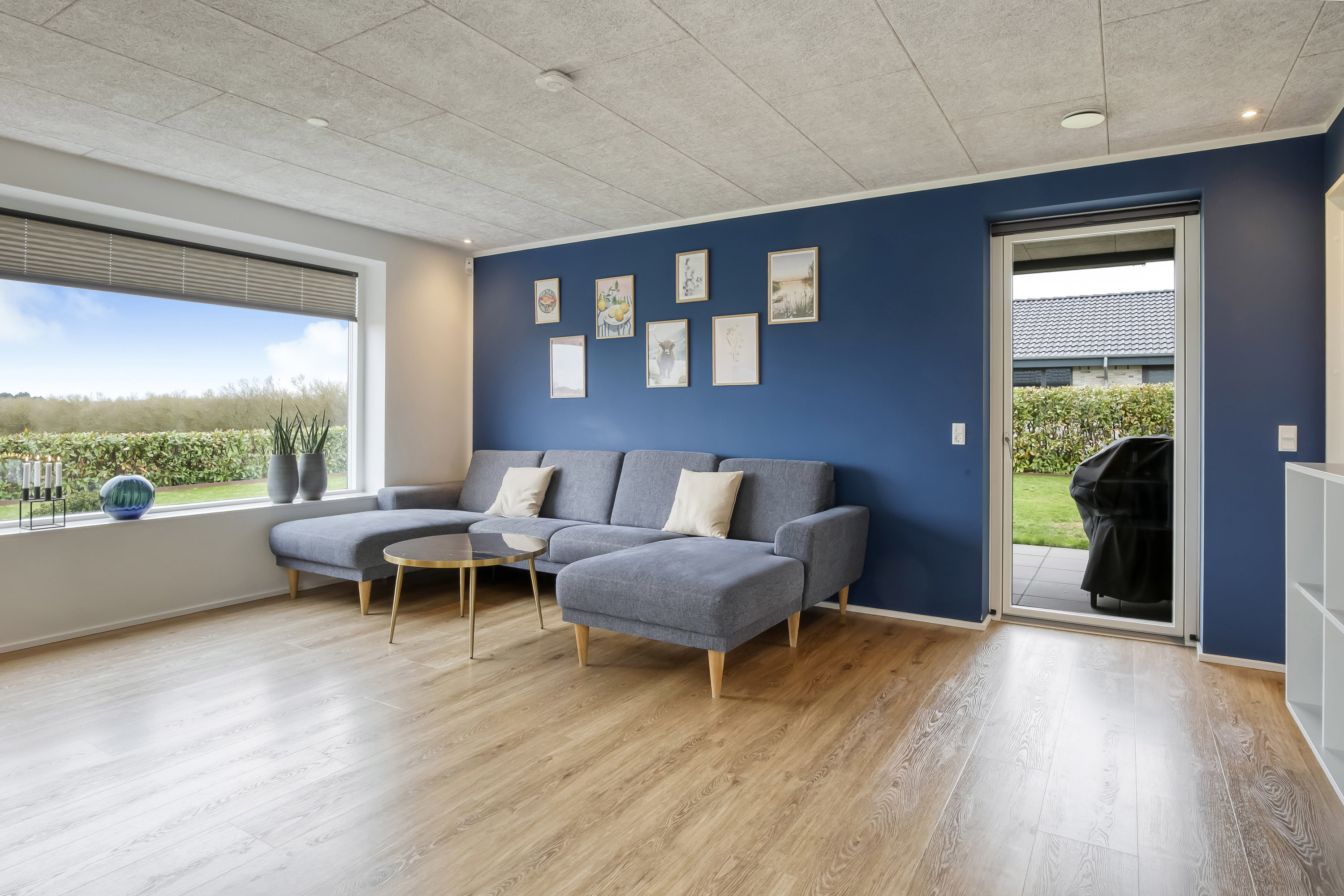 Fremhævet stue billede i fuldskærmstilstand. Billede af Ramskovvej 22, 8500 Grenaa