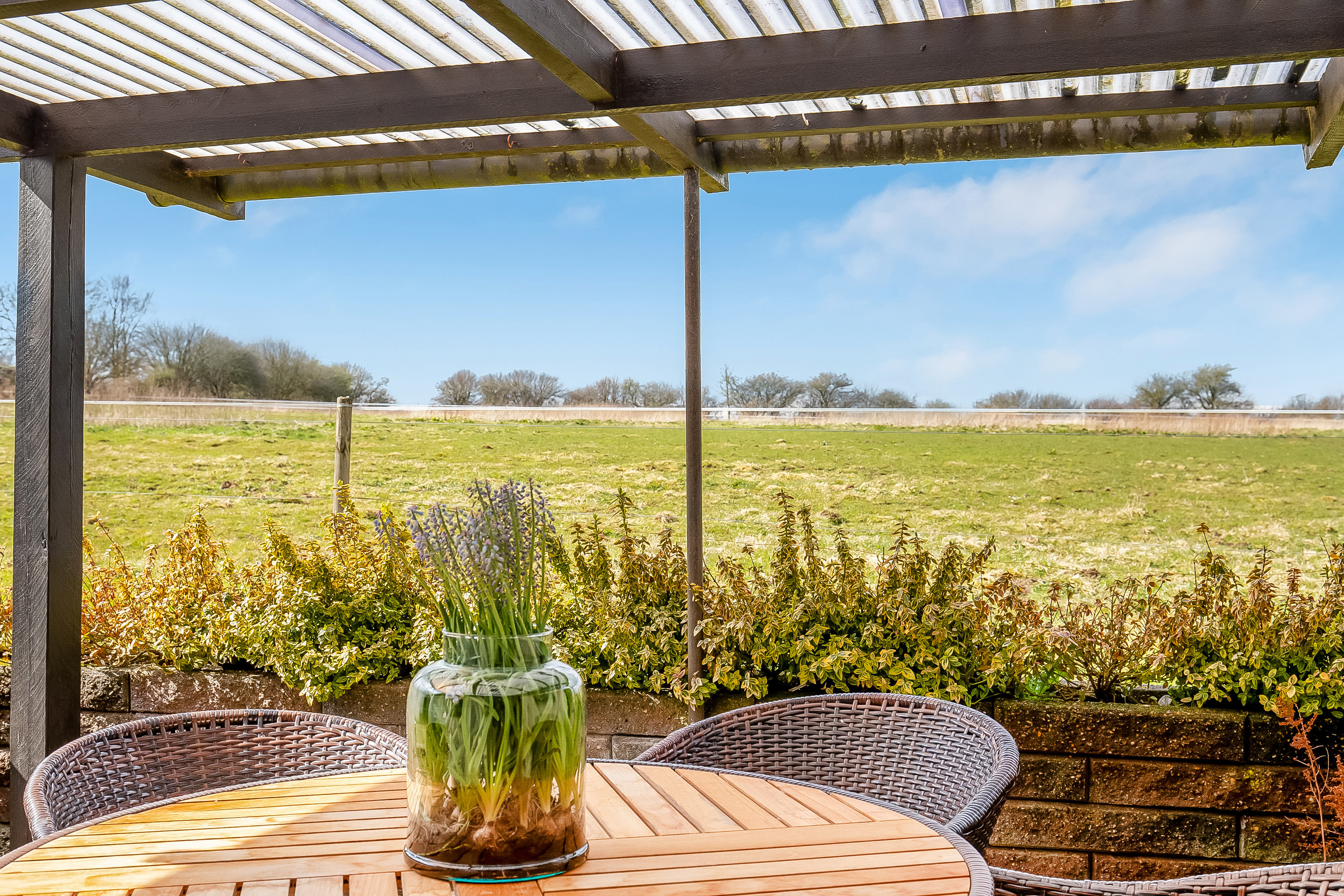 Fremhævet udsigt billede i fuldskærmstilstand. Billede af Gl. Skartved 24, 6091 Bjert