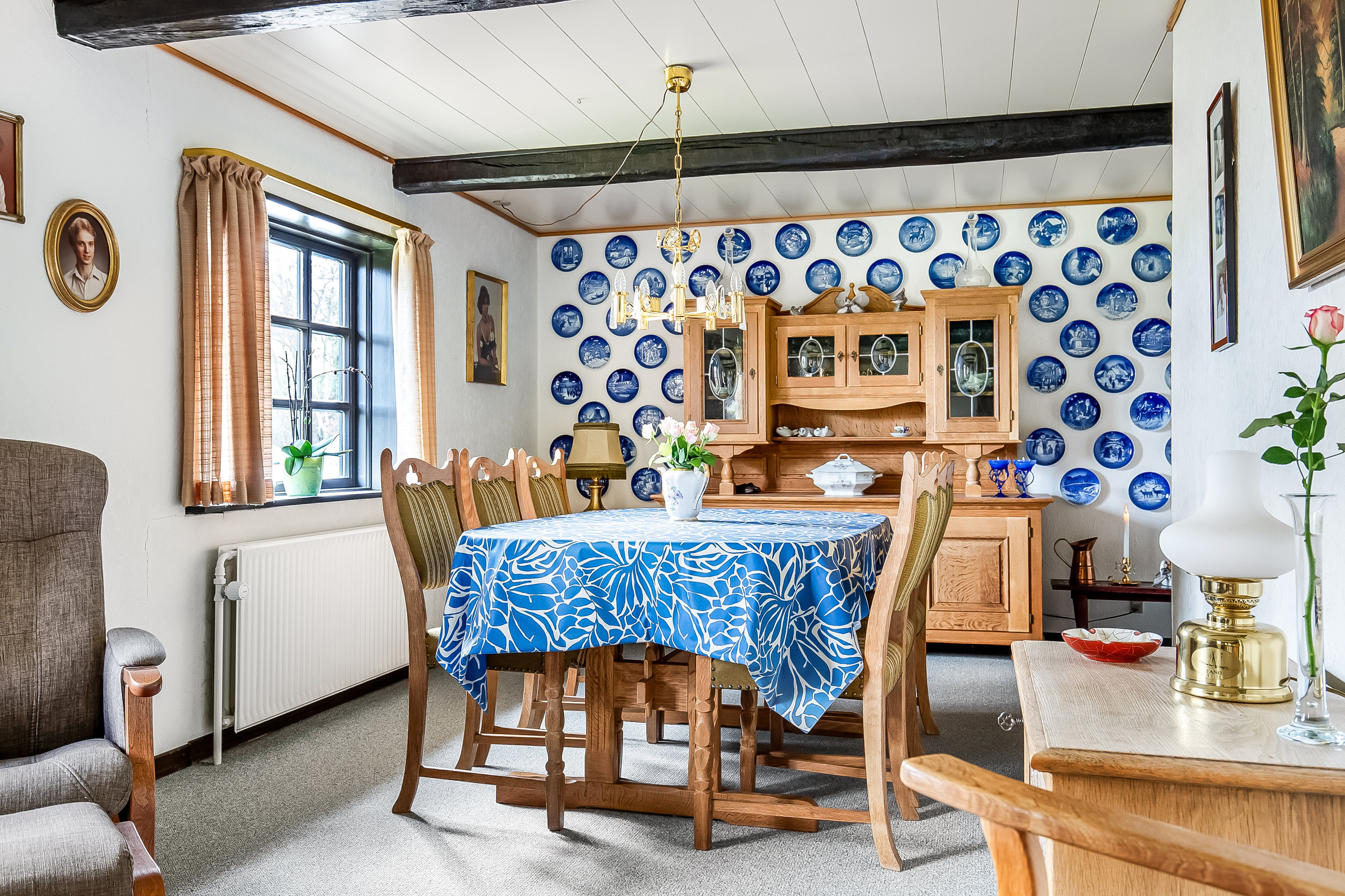 Fremhævet stue billede i fuldskærmstilstand. Billede af Gl. Skartved 24, 6091 Bjert