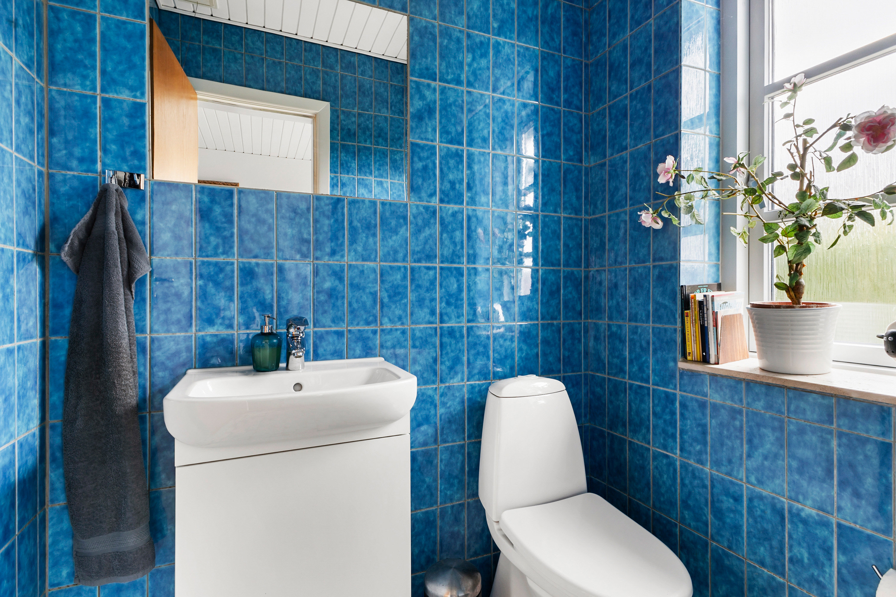 Fremhævet toilet billede i fuldskærmstilstand. Billede af Agernvænget 6, Østerby, 7000 Fredericia