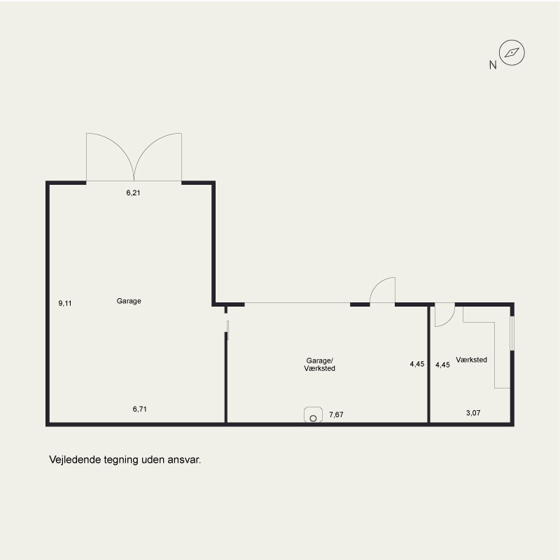 Plantegninger billede af Klovtoftvej 6, Jels, 6630 Rødding