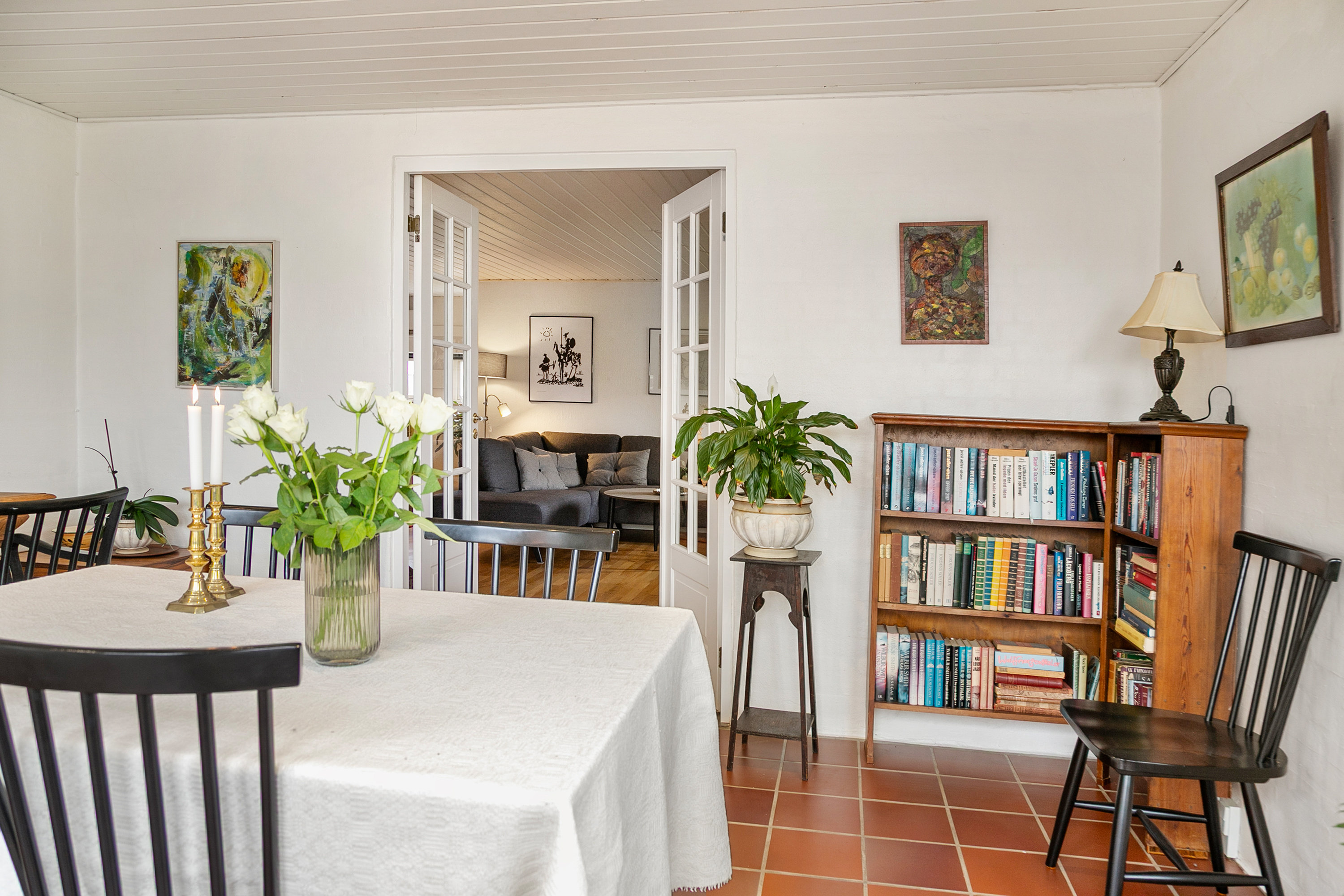 Fremhævet udestue billede i fuldskærmstilstand. Billede af Klostermarken 16, 9490 Pandrup