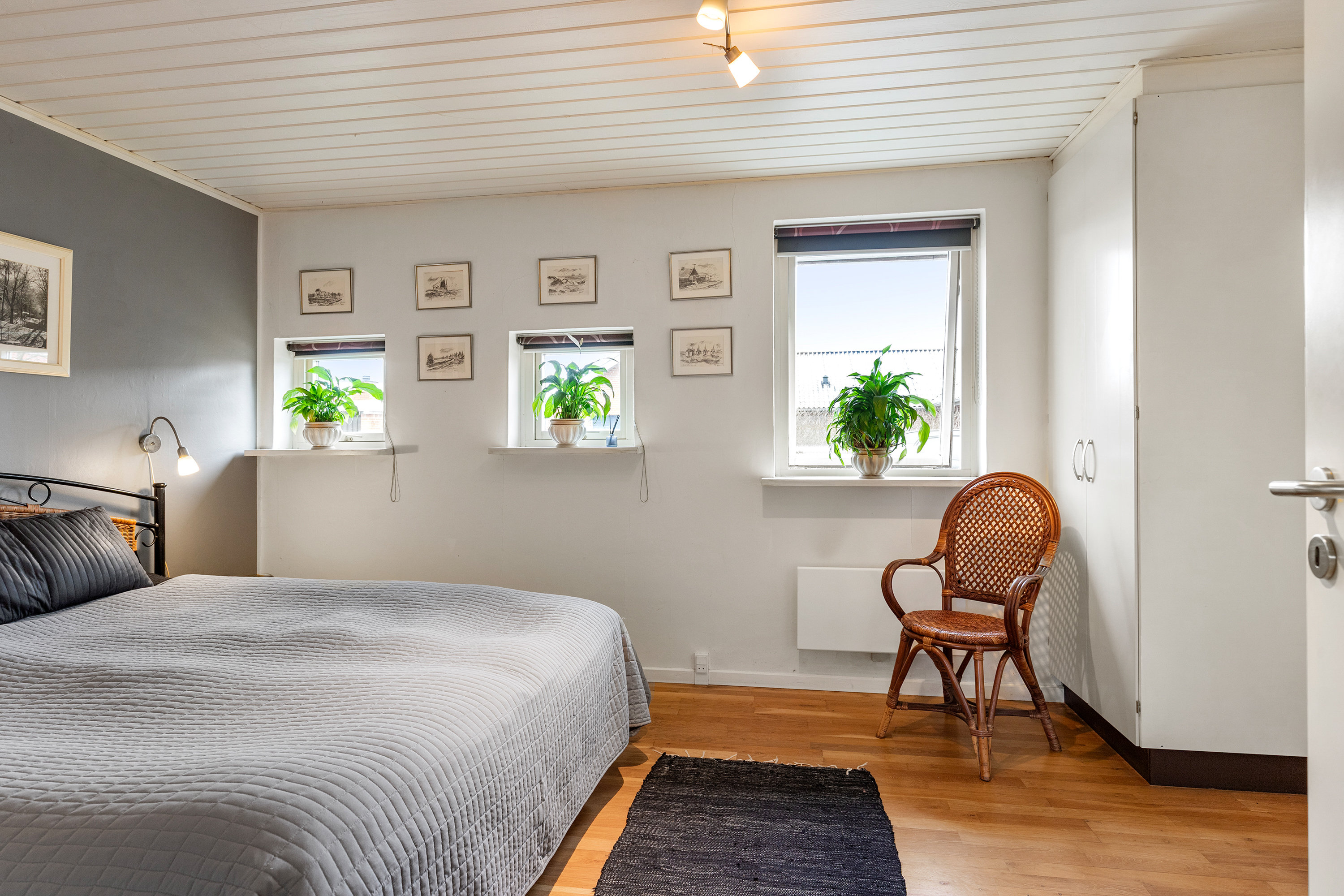 Fremhævet soveværelse billede i fuldskærmstilstand. Billede af Klostermarken 16, 9490 Pandrup