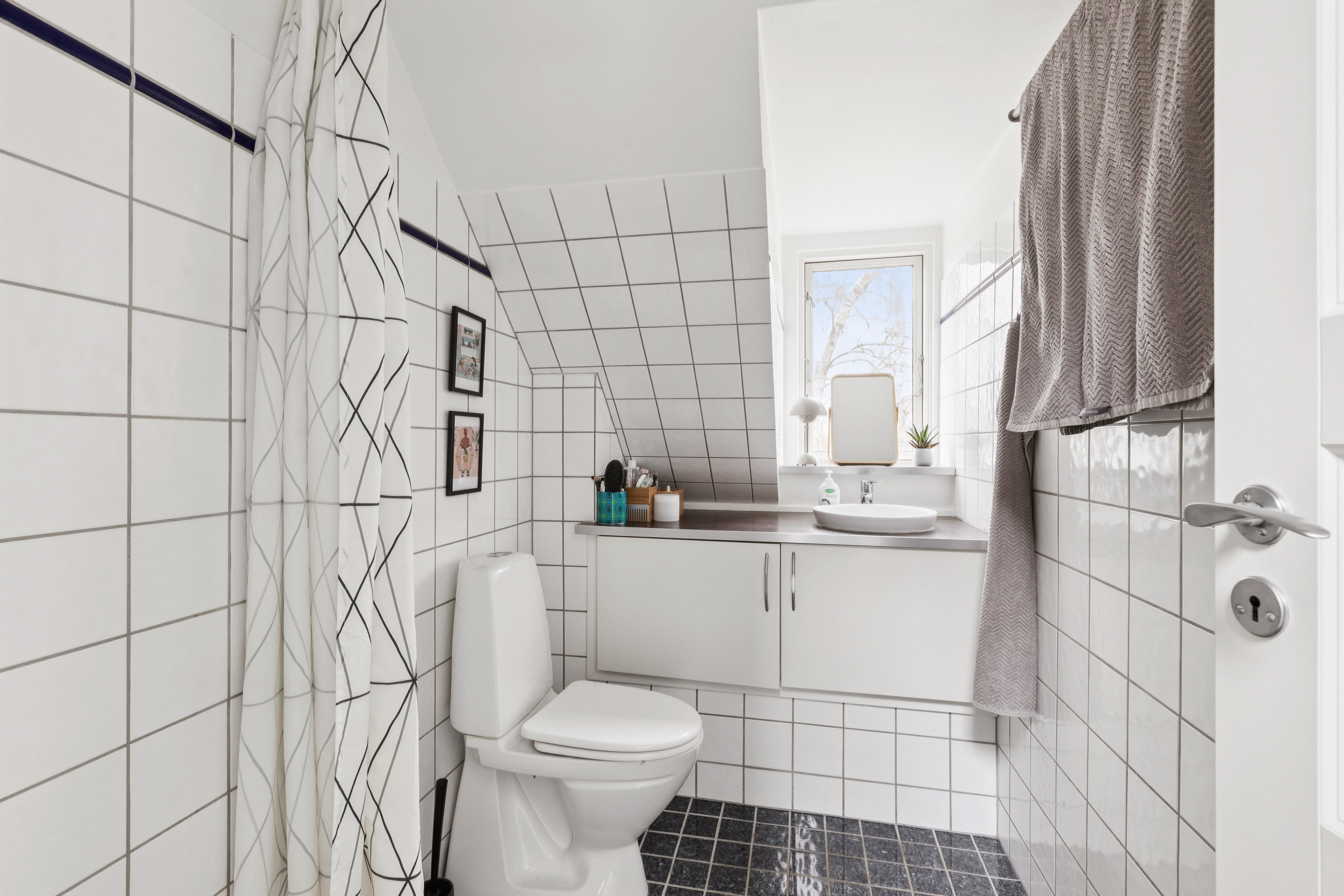 Fremhævet badeværelse billede i fuldskærmstilstand. Billede af Højsagervej 32, 1., 2500 Valby