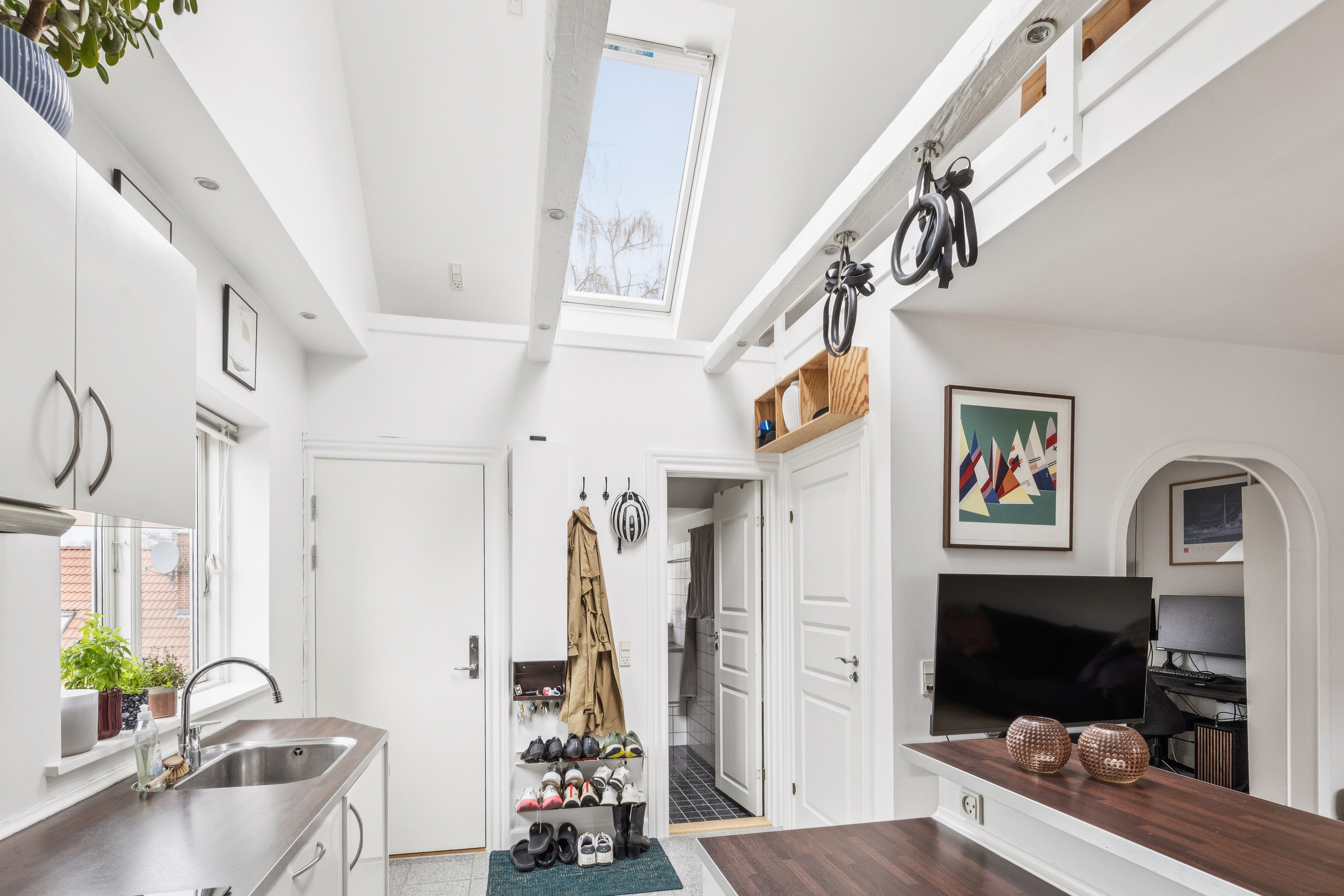 Fremhævet køkken billede i fuldskærmstilstand. Billede af Højsagervej 32, 1., 2500 Valby