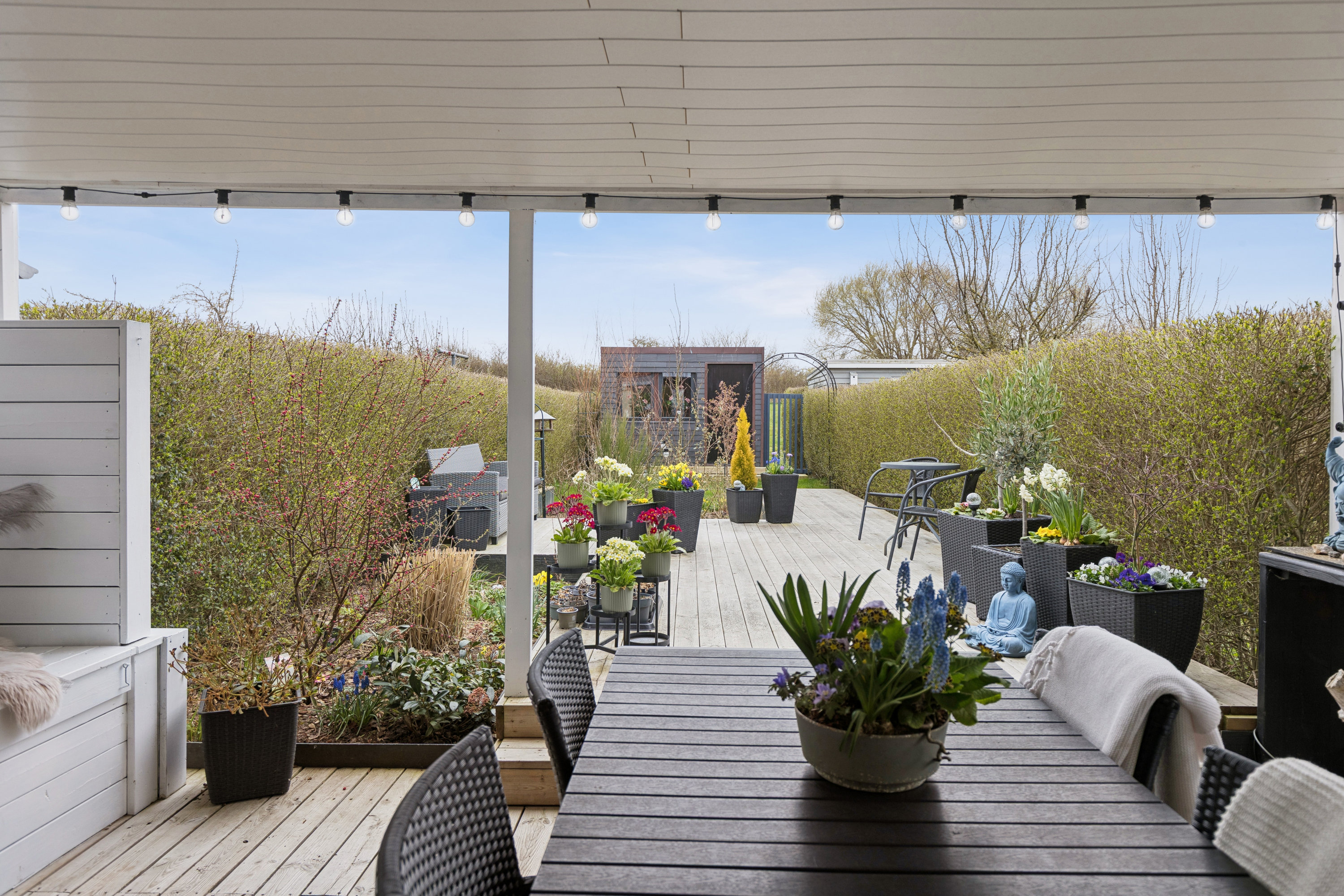 Fremhævet terrasse billede i fuldskærmstilstand. Billede af Lyngstræde 10B, Havnsø, 4591 Føllenslev