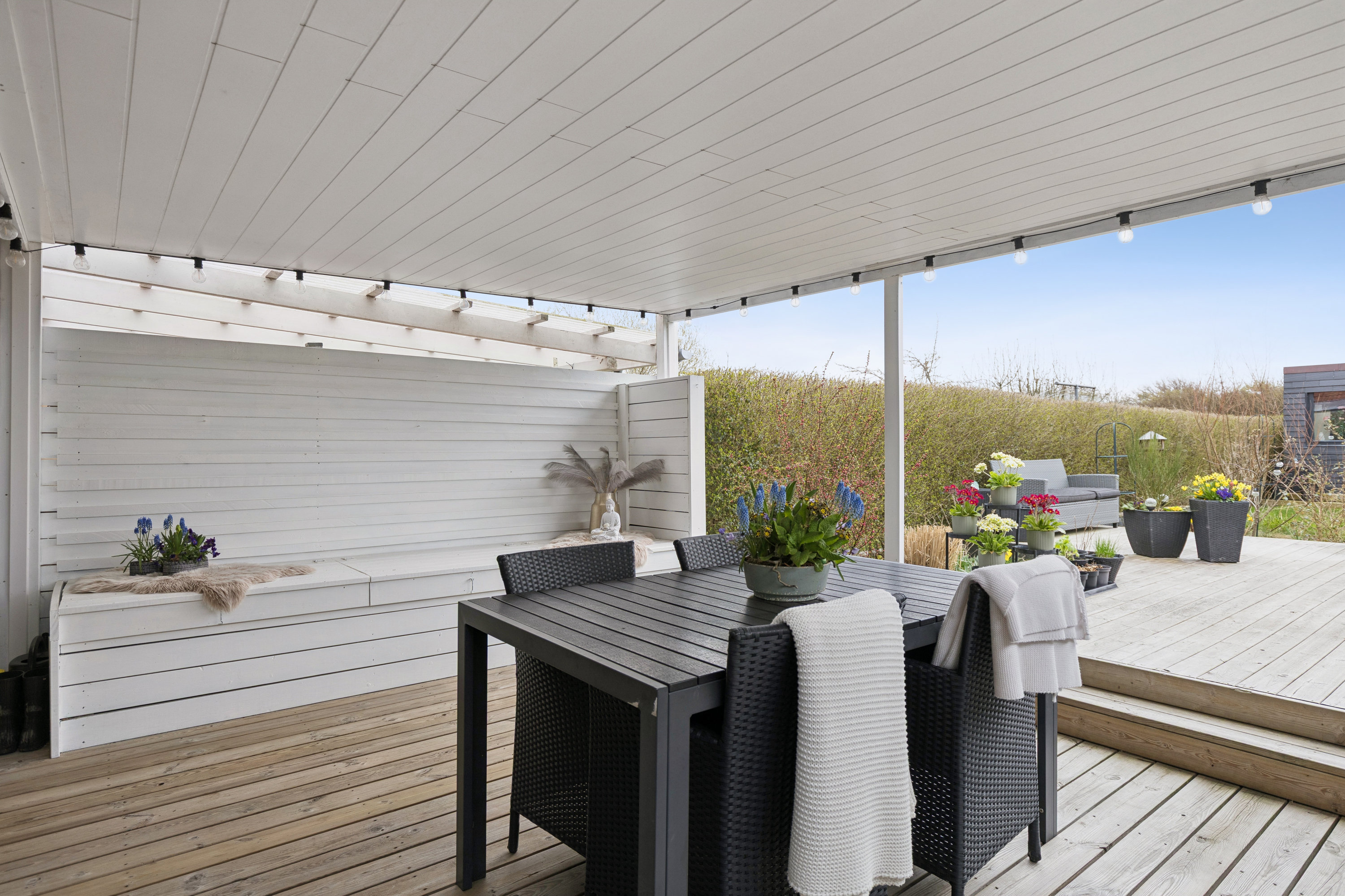 Fremhævet terrasse billede i fuldskærmstilstand. Billede af Lyngstræde 10B, Havnsø, 4591 Føllenslev