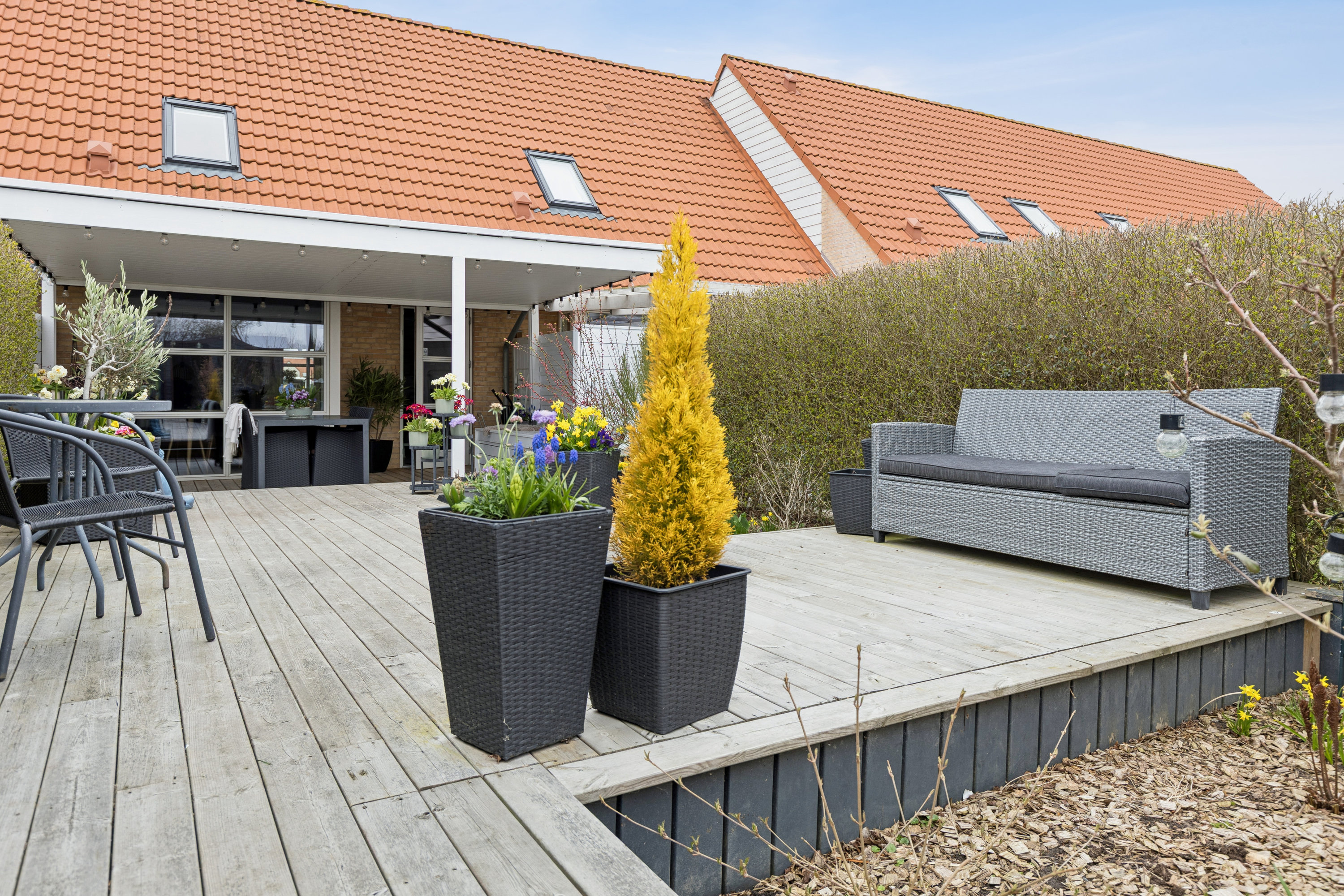 Fremhævet terrasse billede i fuldskærmstilstand. Billede af Lyngstræde 10B, Havnsø, 4591 Føllenslev