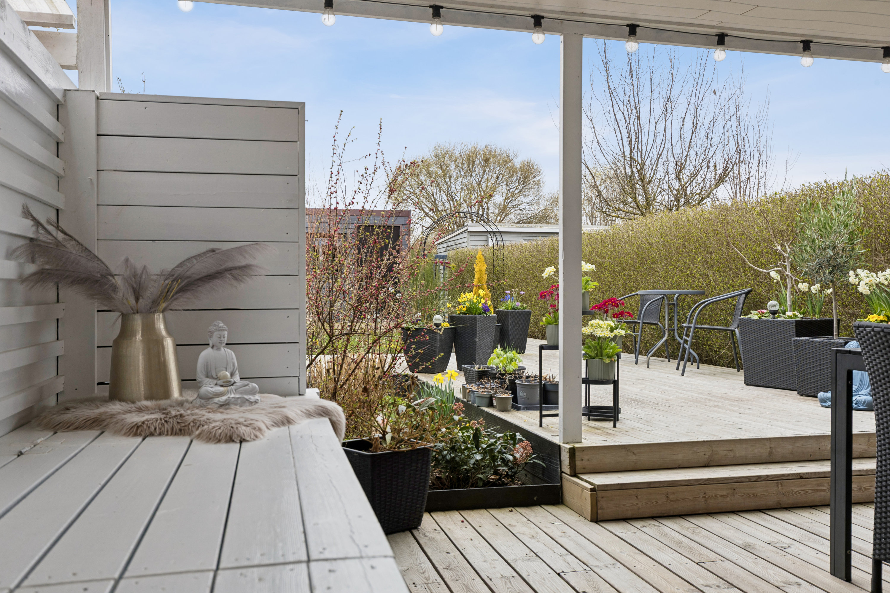 Fremhævet terrasse billede i fuldskærmstilstand. Billede af Lyngstræde 10B, Havnsø, 4591 Føllenslev