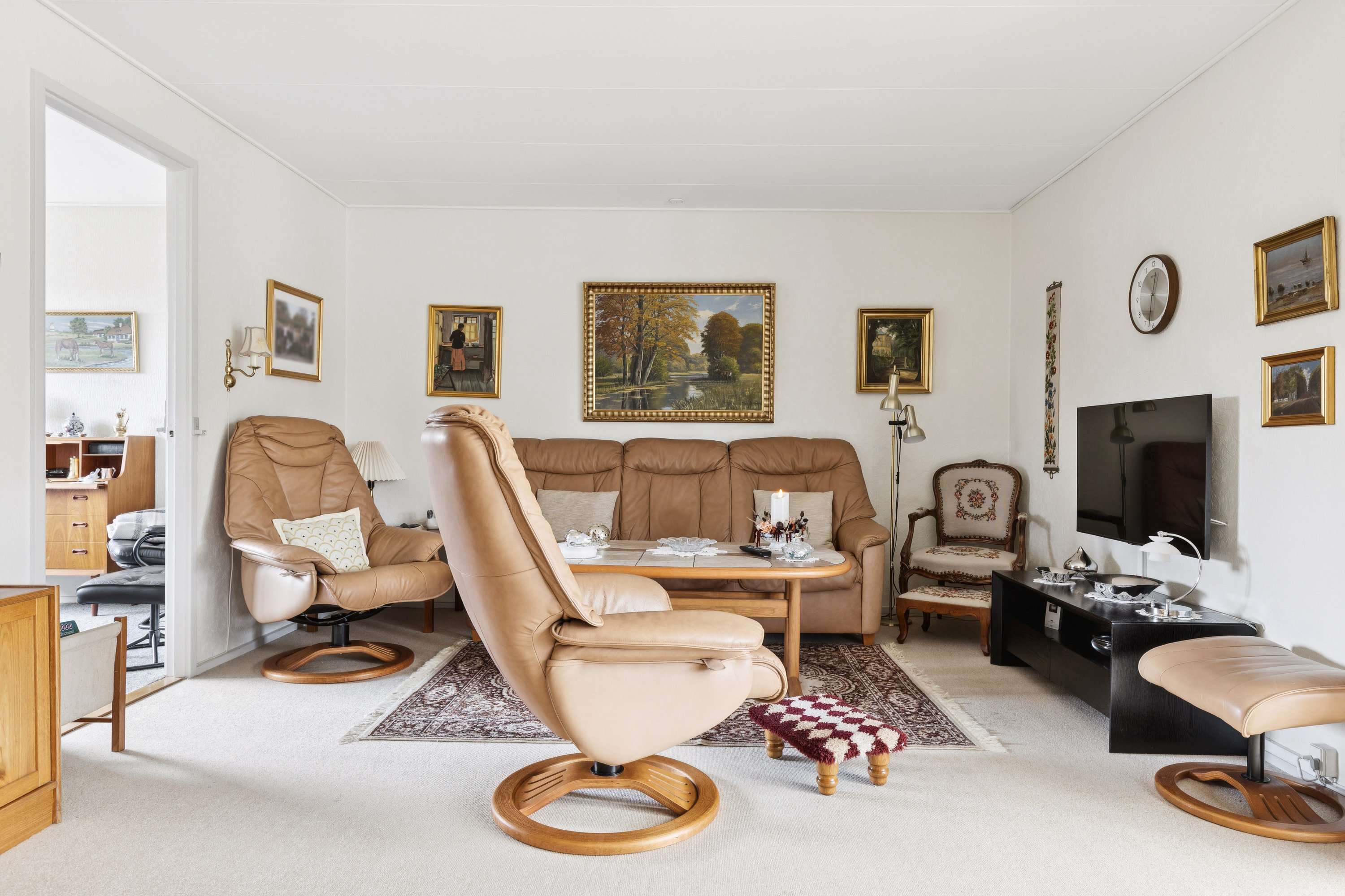 Fremhævet stue billede i fuldskærmstilstand. Billede af Tjørnevej 5, 4520 Svinninge