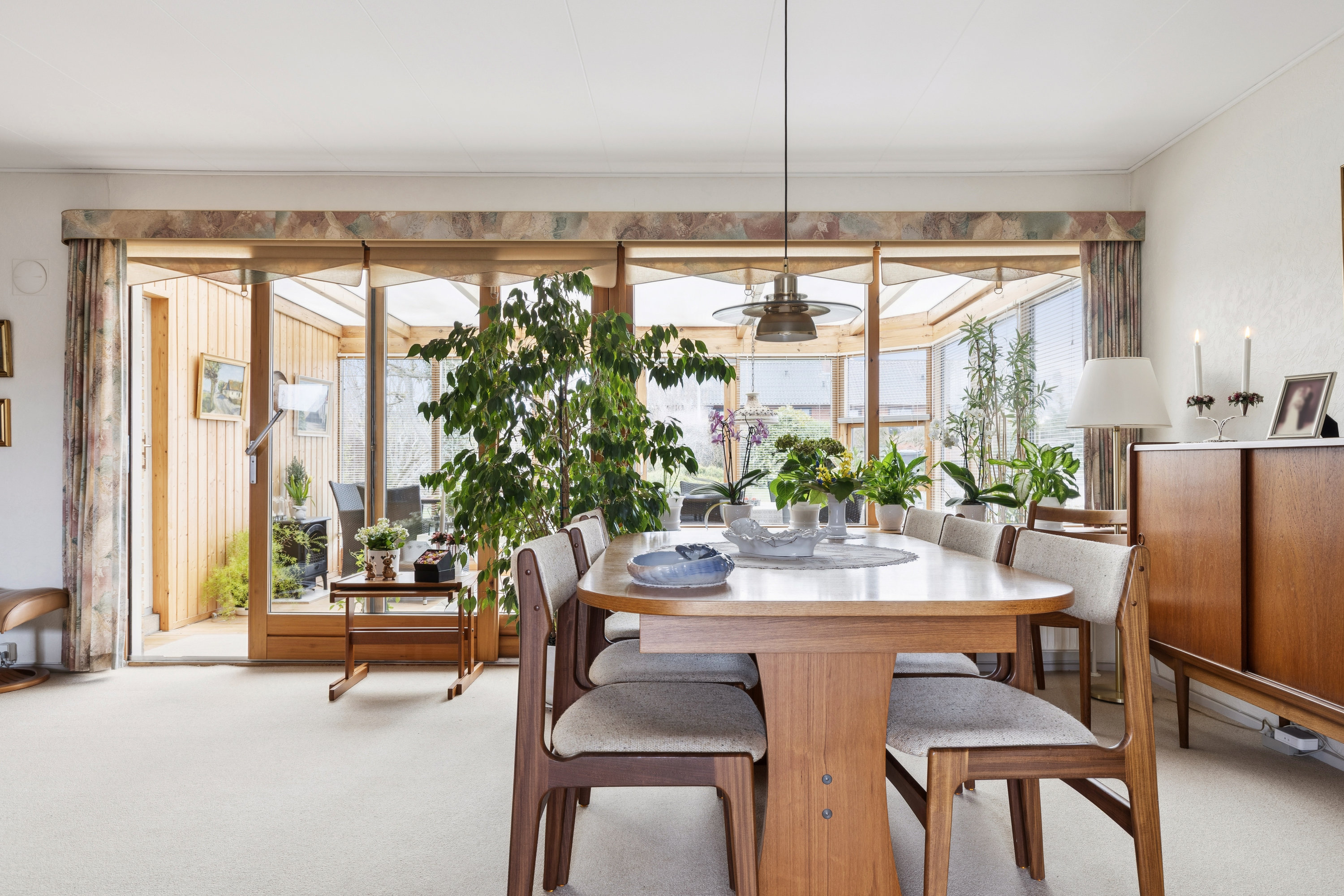 Fremhævet spisestue billede i fuldskærmstilstand. Billede af Tjørnevej 5, 4520 Svinninge