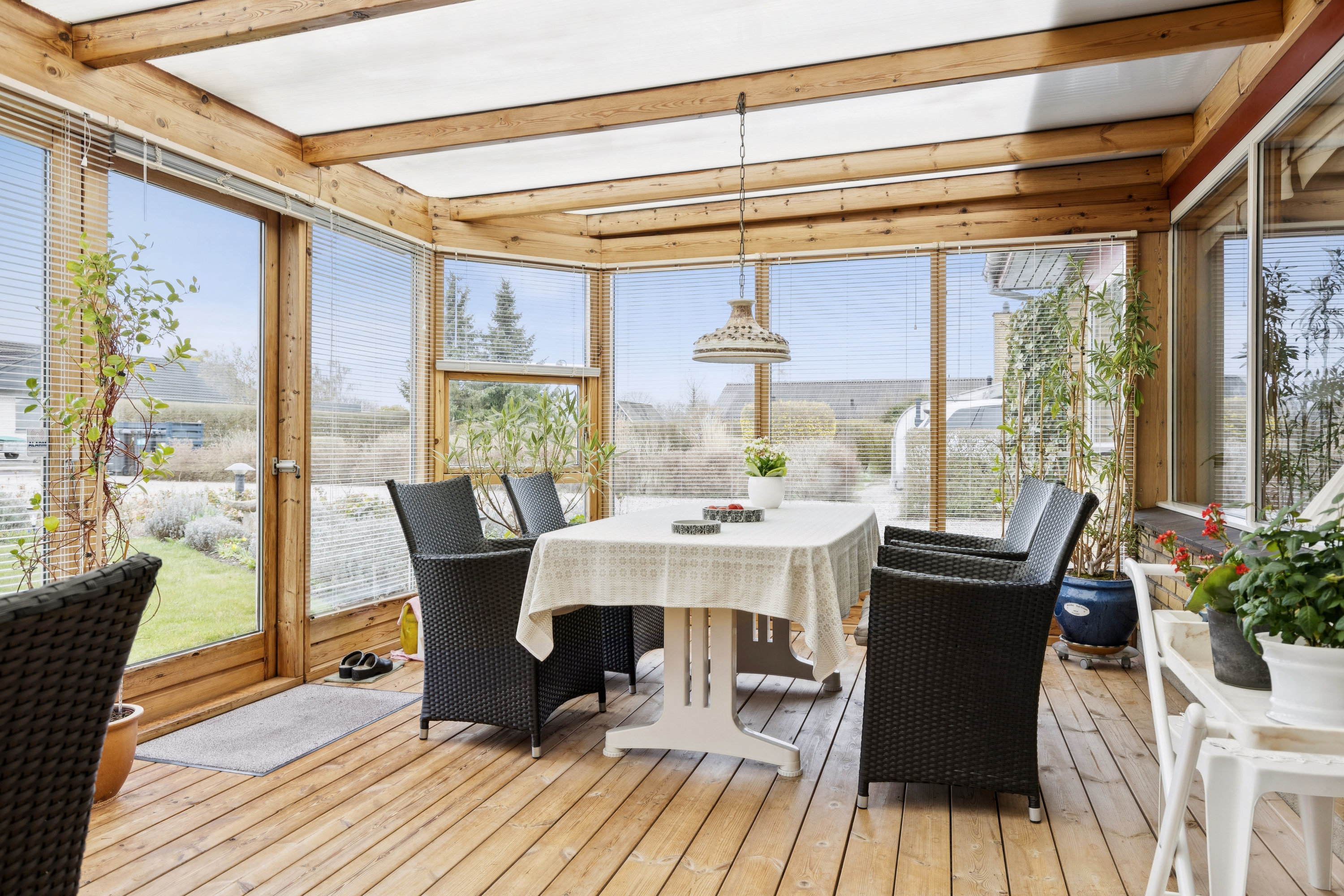 Fremhævet udestue billede i fuldskærmstilstand. Billede af Tjørnevej 5, 4520 Svinninge