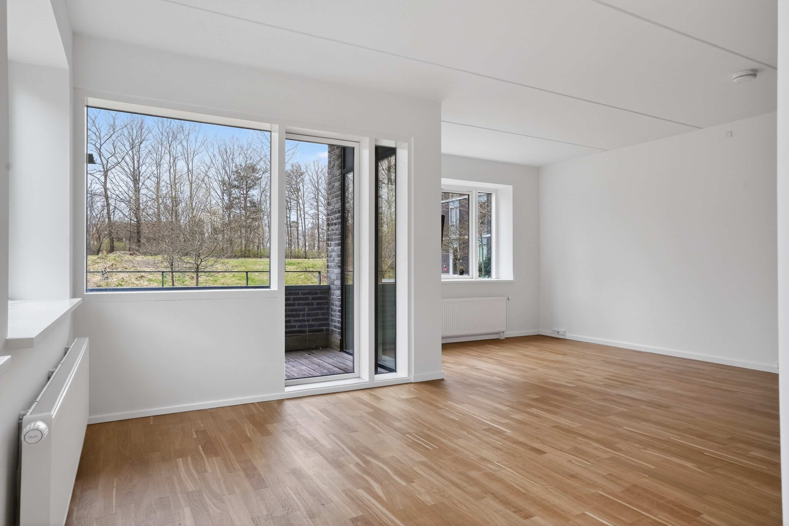 Fremhævet stue billede i fuldskærmstilstand. Billede af Gyngemose Parkvej 16, st.. mf., 2860 Søborg