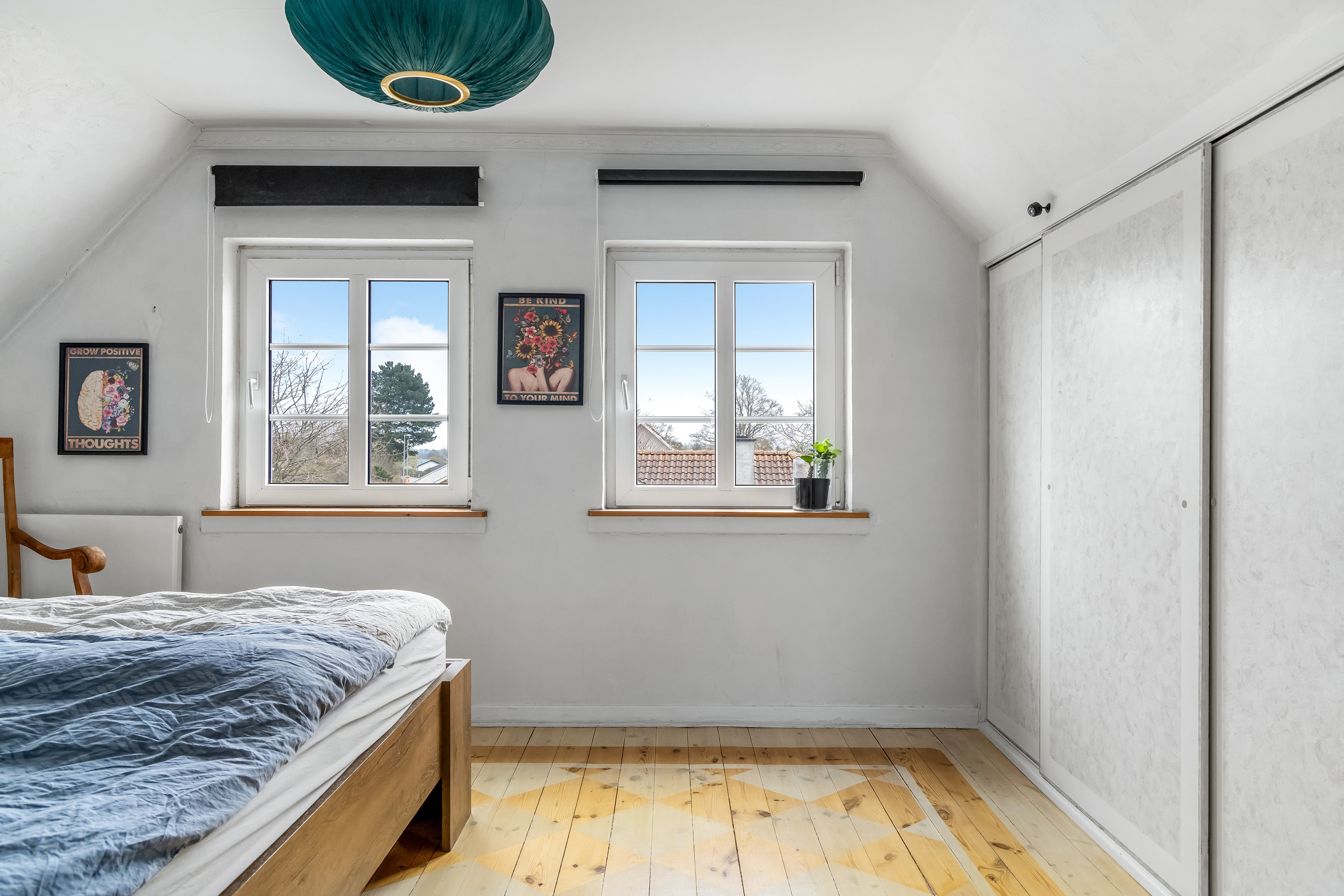 Fremhævet soveværelse billede i fuldskærmstilstand. Billede af Måløvvej 30A, Ganløse, 3660 Stenløse