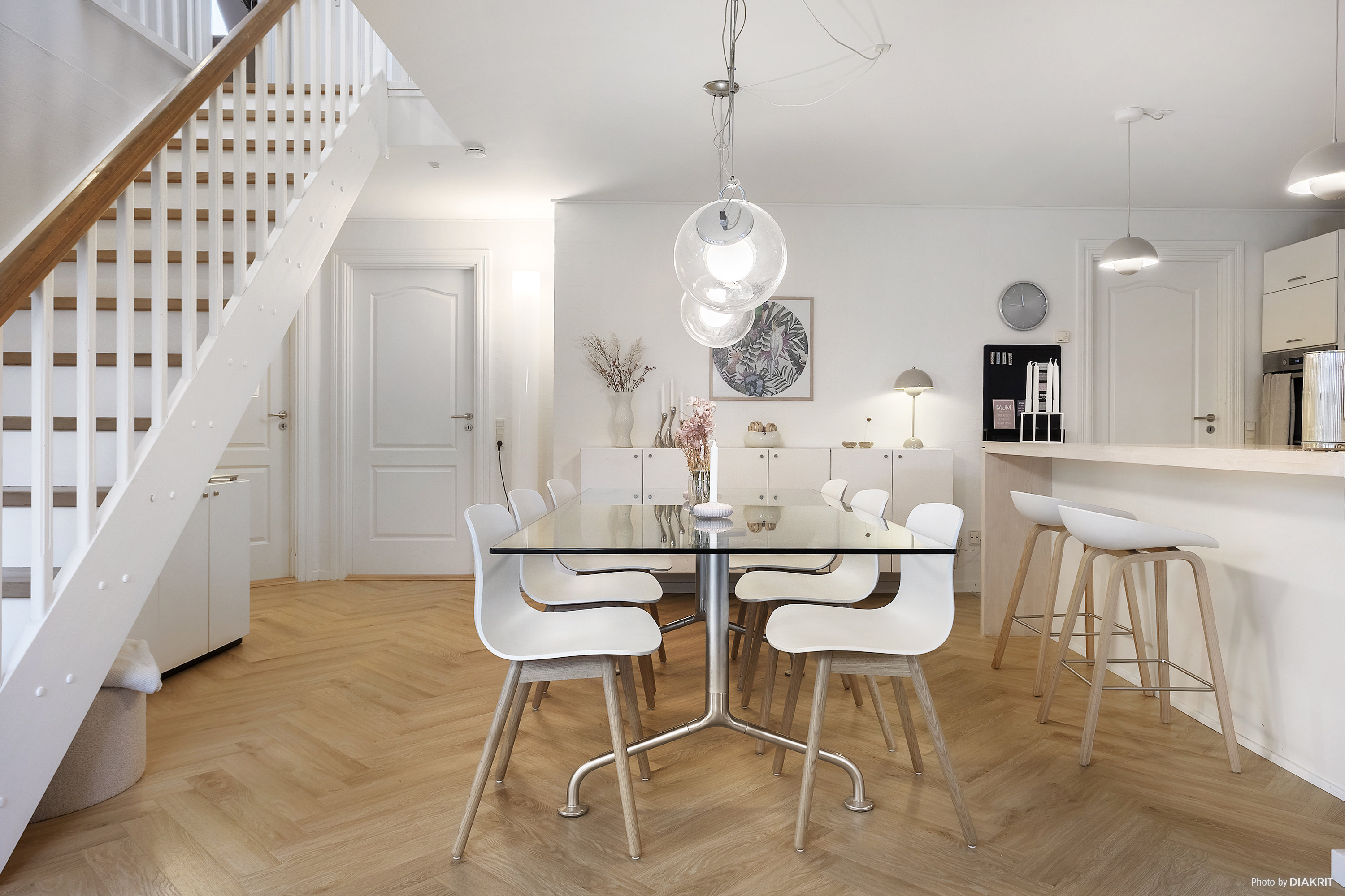 Fremhævet spisestue billede i fuldskærmstilstand. Billede af Søkrogen 125, 8300 Odder