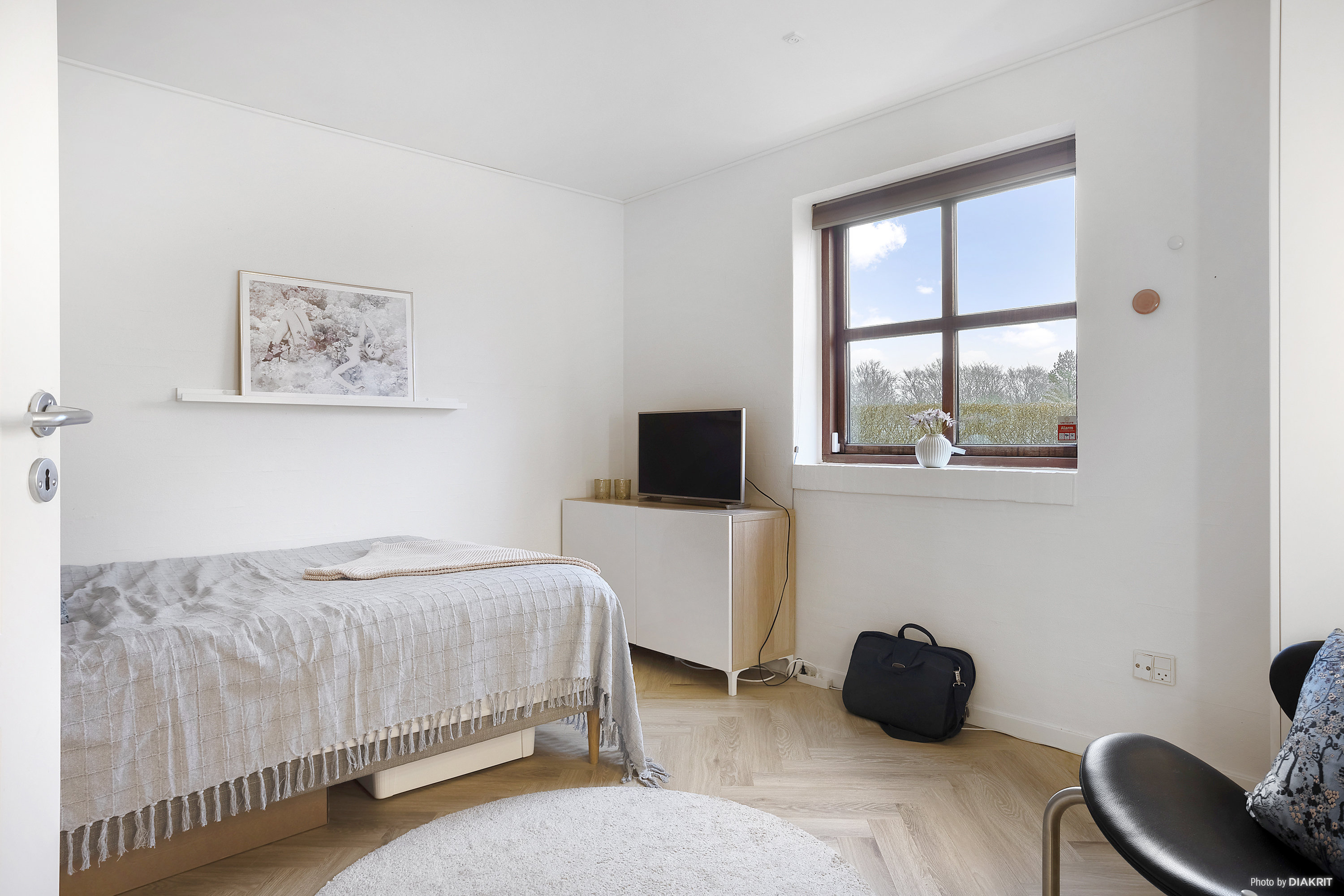 Fremhævet soveværelse billede i fuldskærmstilstand. Billede af Søkrogen 125, 8300 Odder