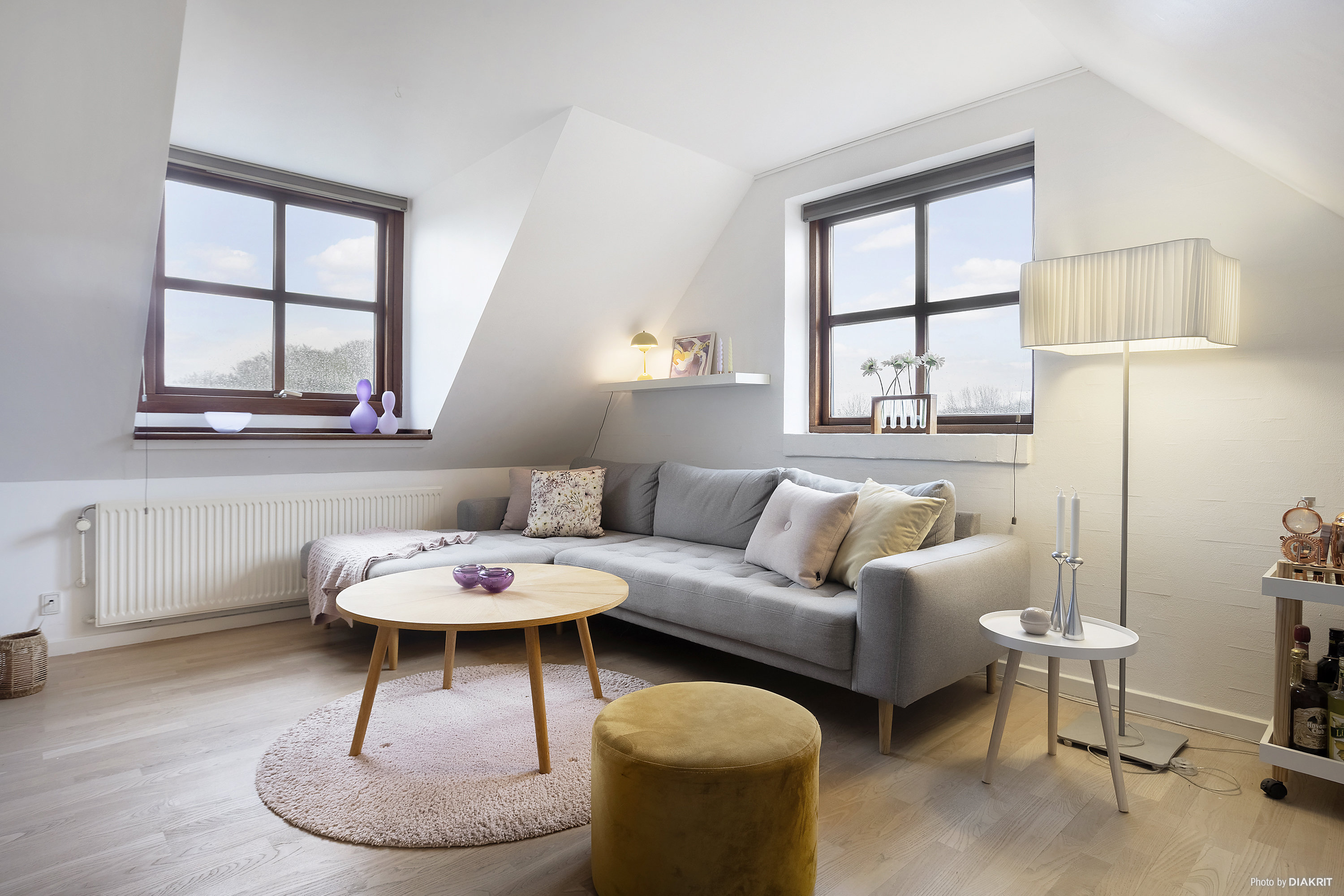 Fremhævet stue billede i fuldskærmstilstand. Billede af Søkrogen 125, 8300 Odder