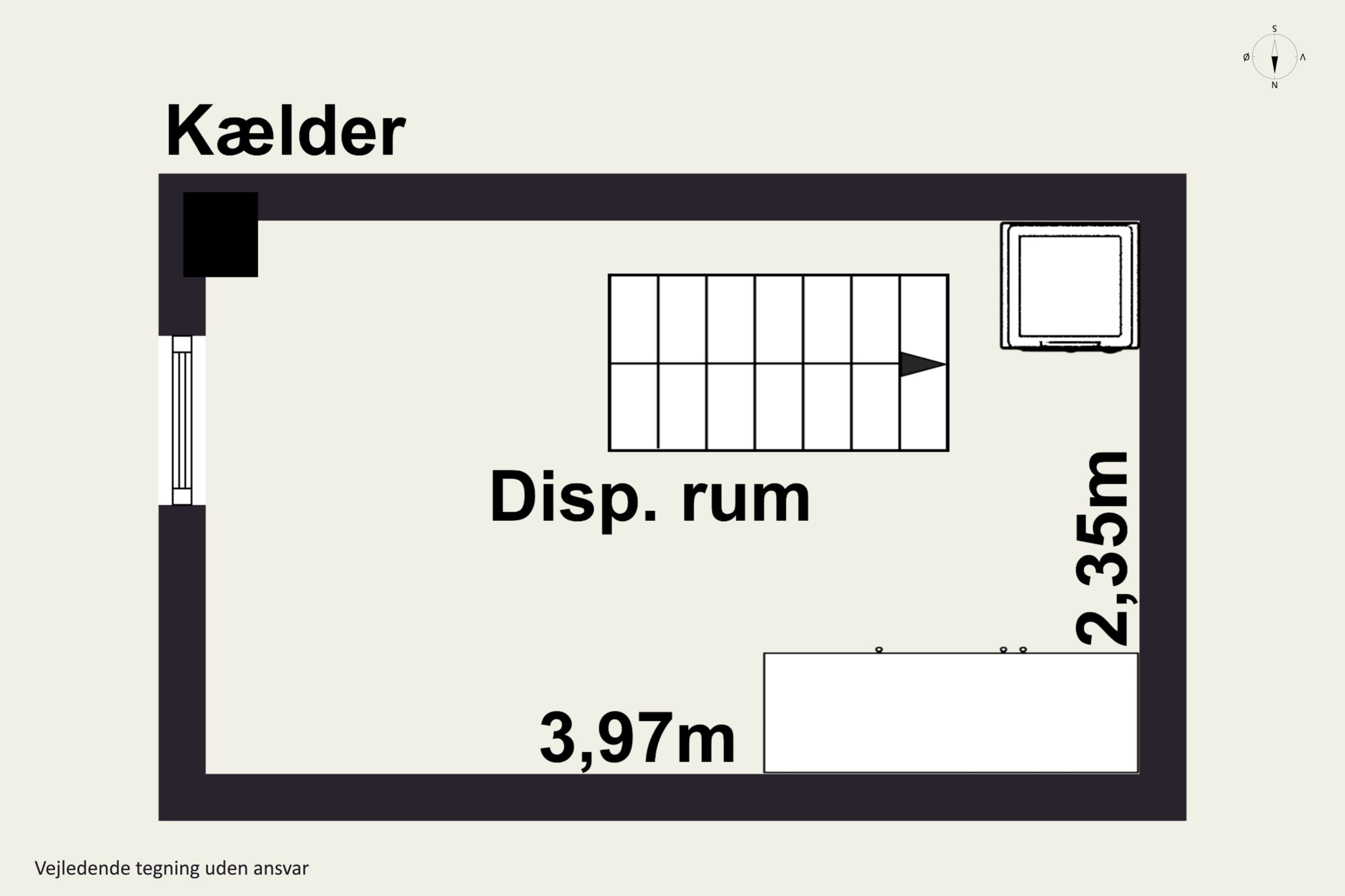 Plantegninger billede af Messinavej 12, st.. th., 2300 København S