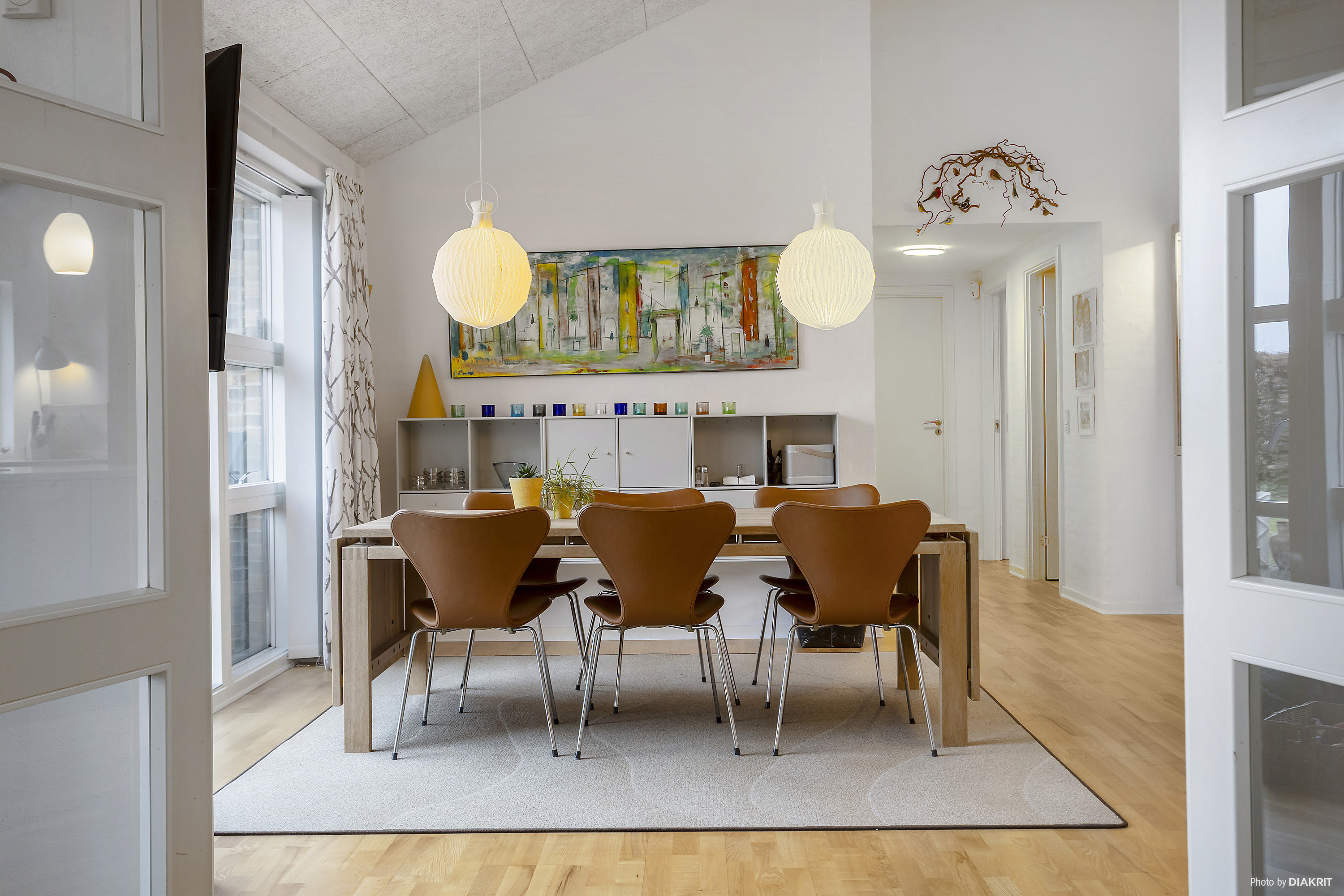 Fremhævet spisestue billede i fuldskærmstilstand. Billede af Røddalsminde 61, 8300 Odder