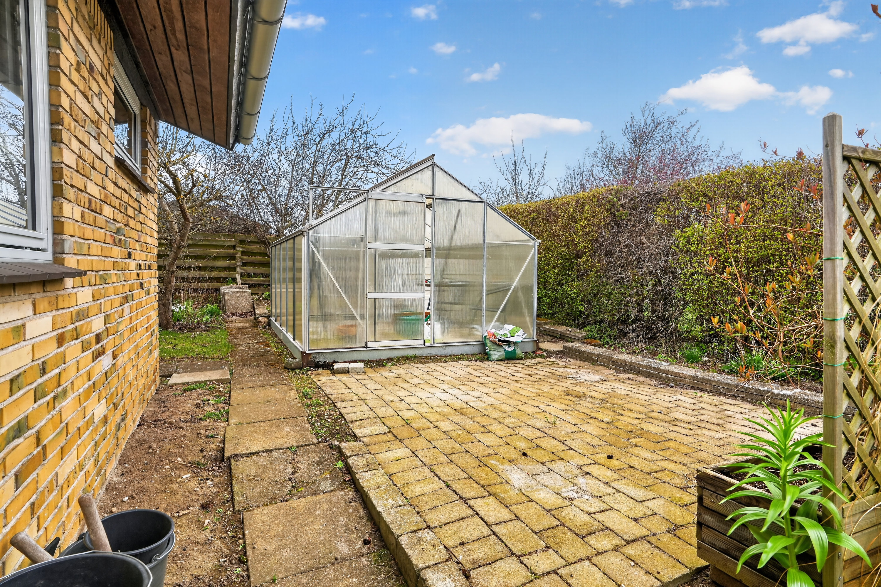 Fremhævet terrasse billede i fuldskærmstilstand. Billede af Perikumvej 1, 4573 Højby