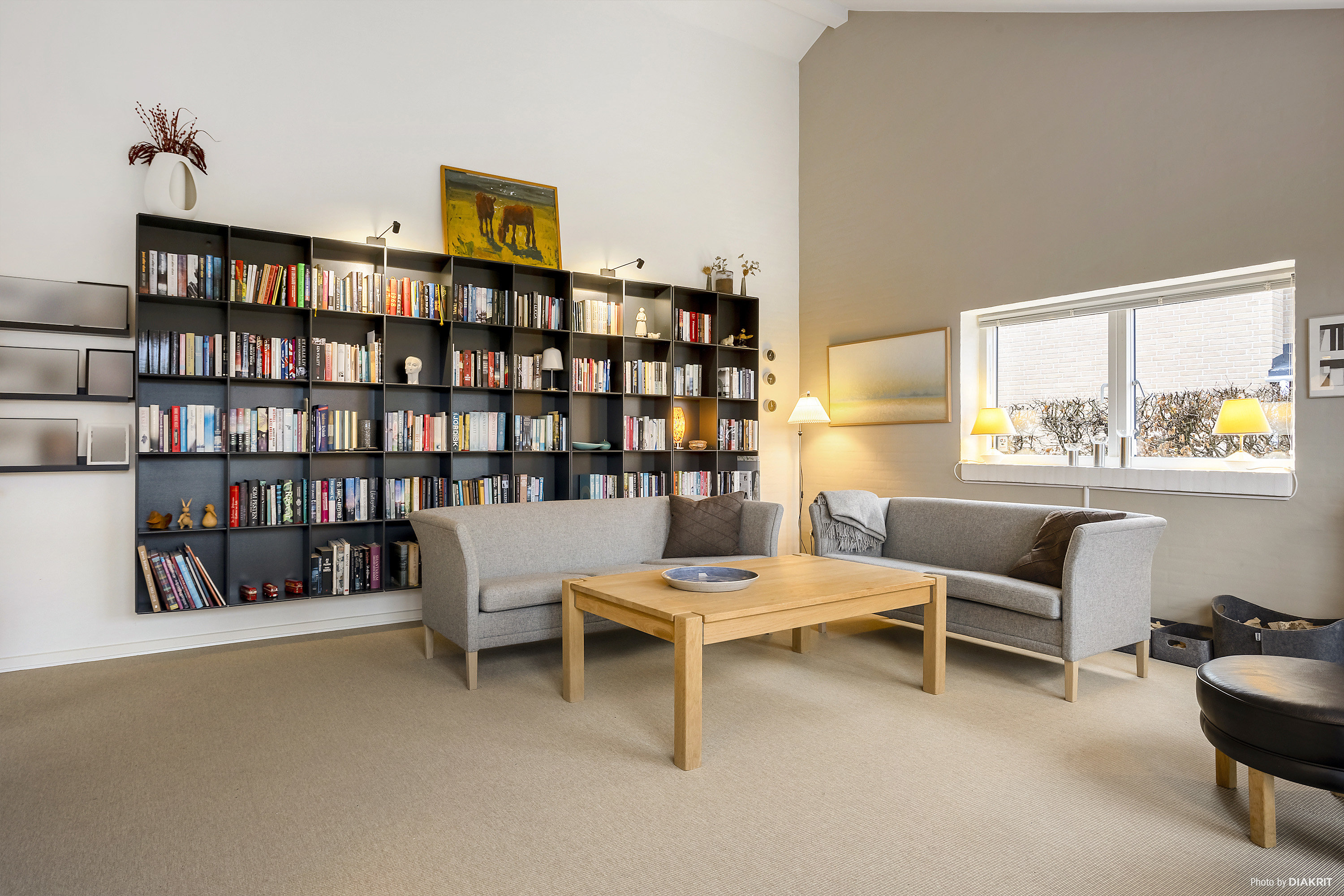 Fremhævet stue billede i fuldskærmstilstand. Billede af Røddalsminde 61, 8300 Odder