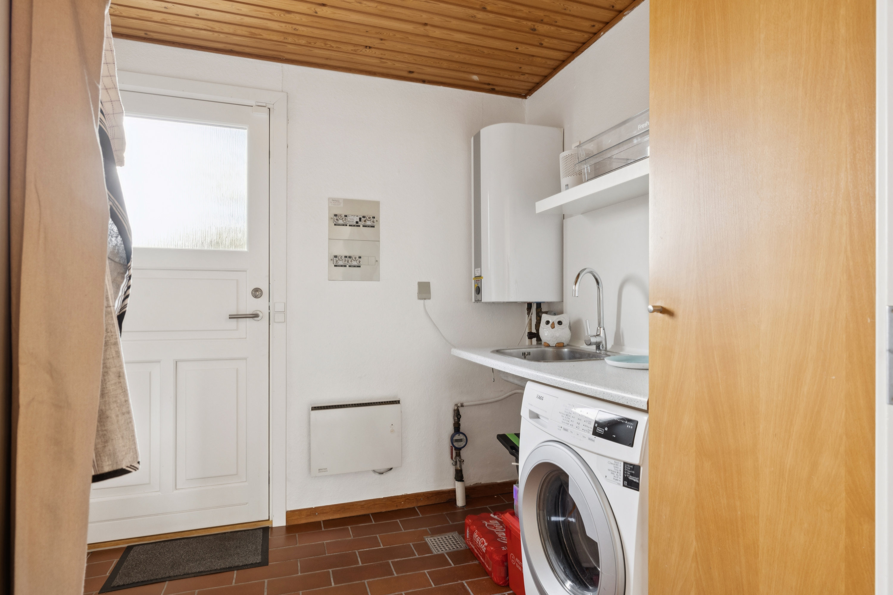 Fremhævet badeværelse billede i fuldskærmstilstand. Billede af Hyldemosevej 18A, 8830 Tjele