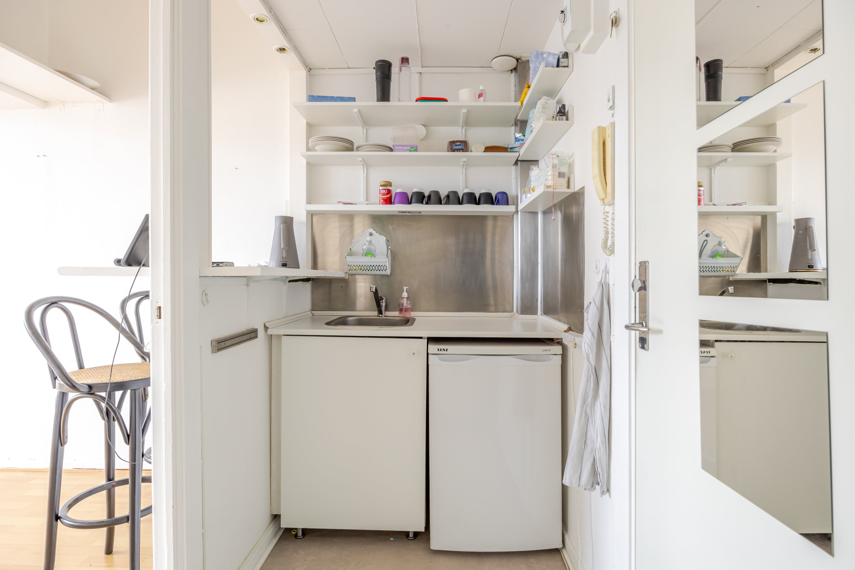 Fremhævet andet billede i fuldskærmstilstand. Billede af Rantzausgade 11A, 2. 5., 2200 København N