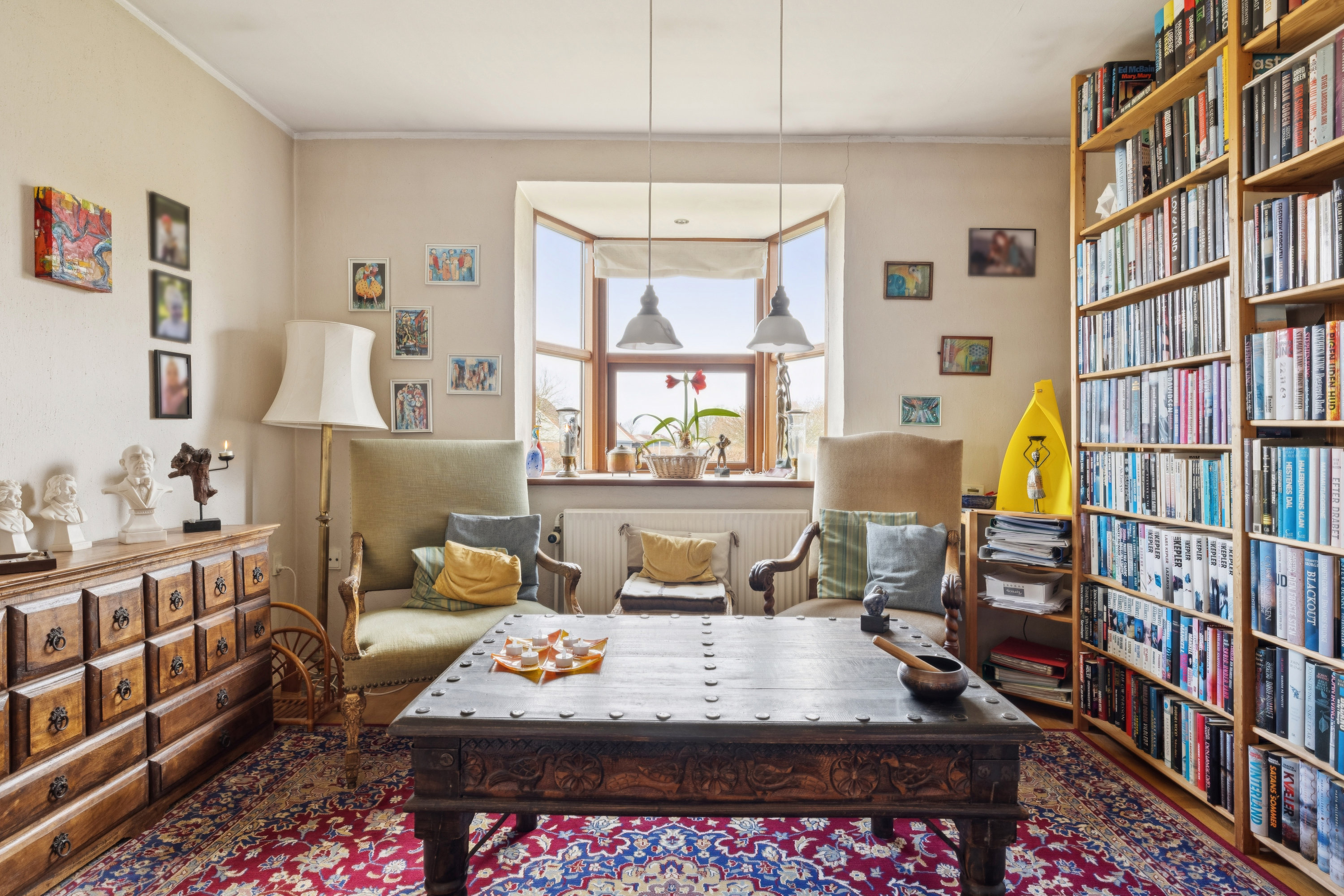 Fremhævet stue billede i fuldskærmstilstand. Billede af Hovedgaden 2, Vejrumbro, 8830 Tjele