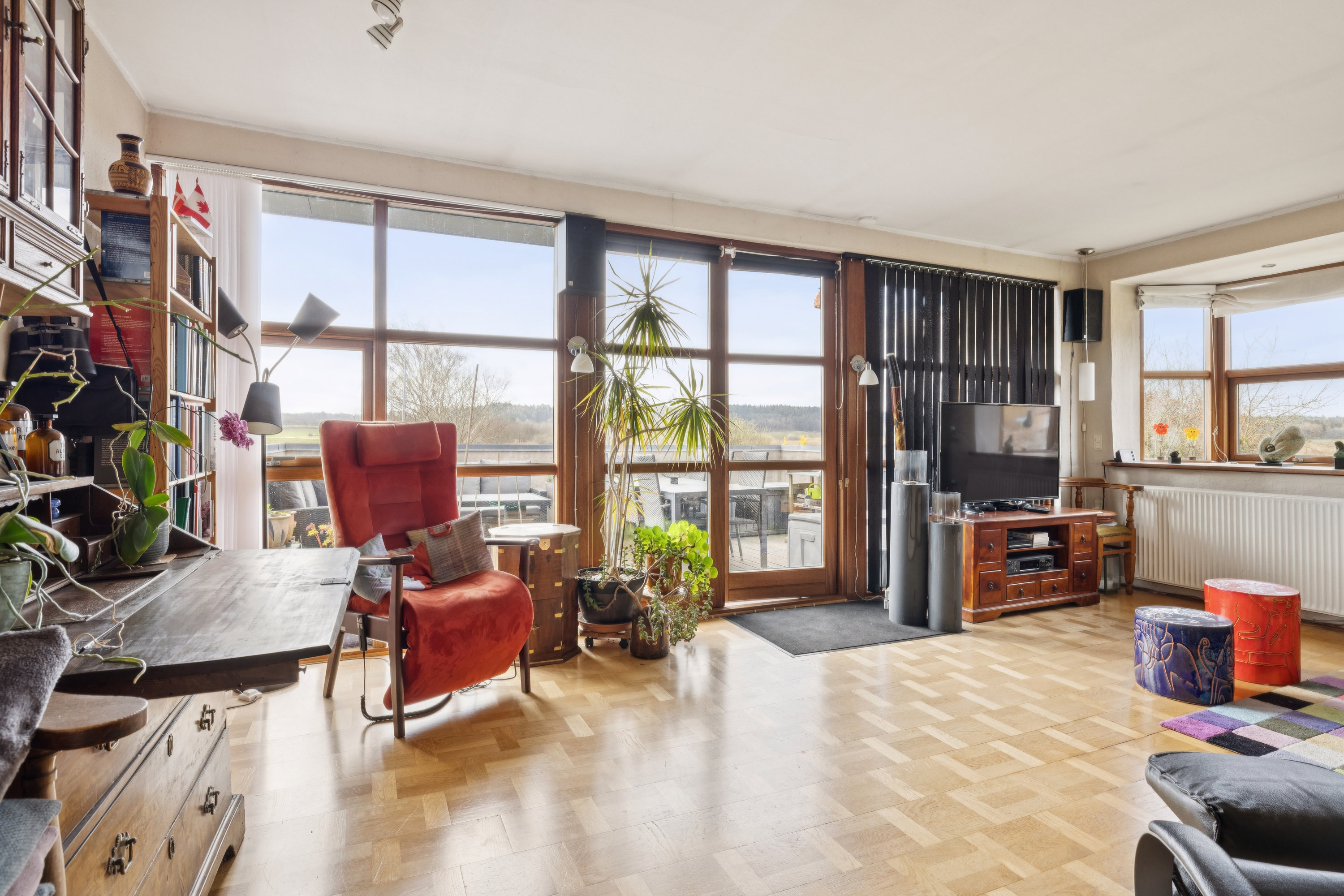 Fremhævet stue billede i fuldskærmstilstand. Billede af Hovedgaden 2, Vejrumbro, 8830 Tjele