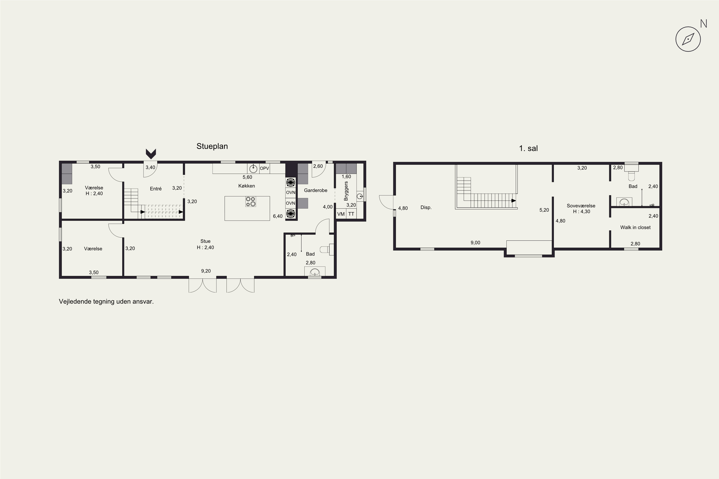 Plantegninger billede af Gryderupvej 169, Gryderup, 4242 Boeslunde