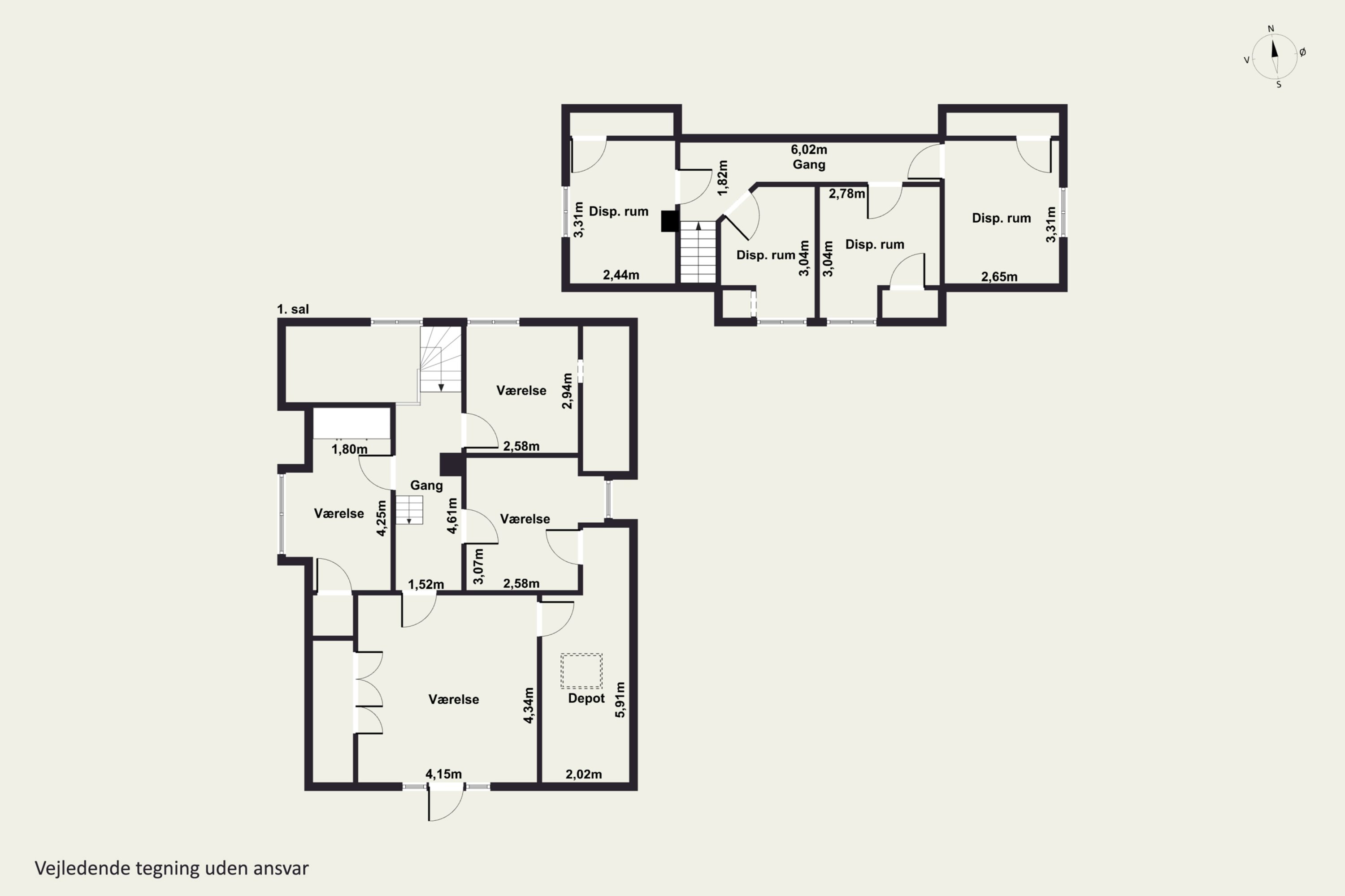 Plantegninger billede af Svendborgvej 55, Svindinge, 5853 Ørbæk
