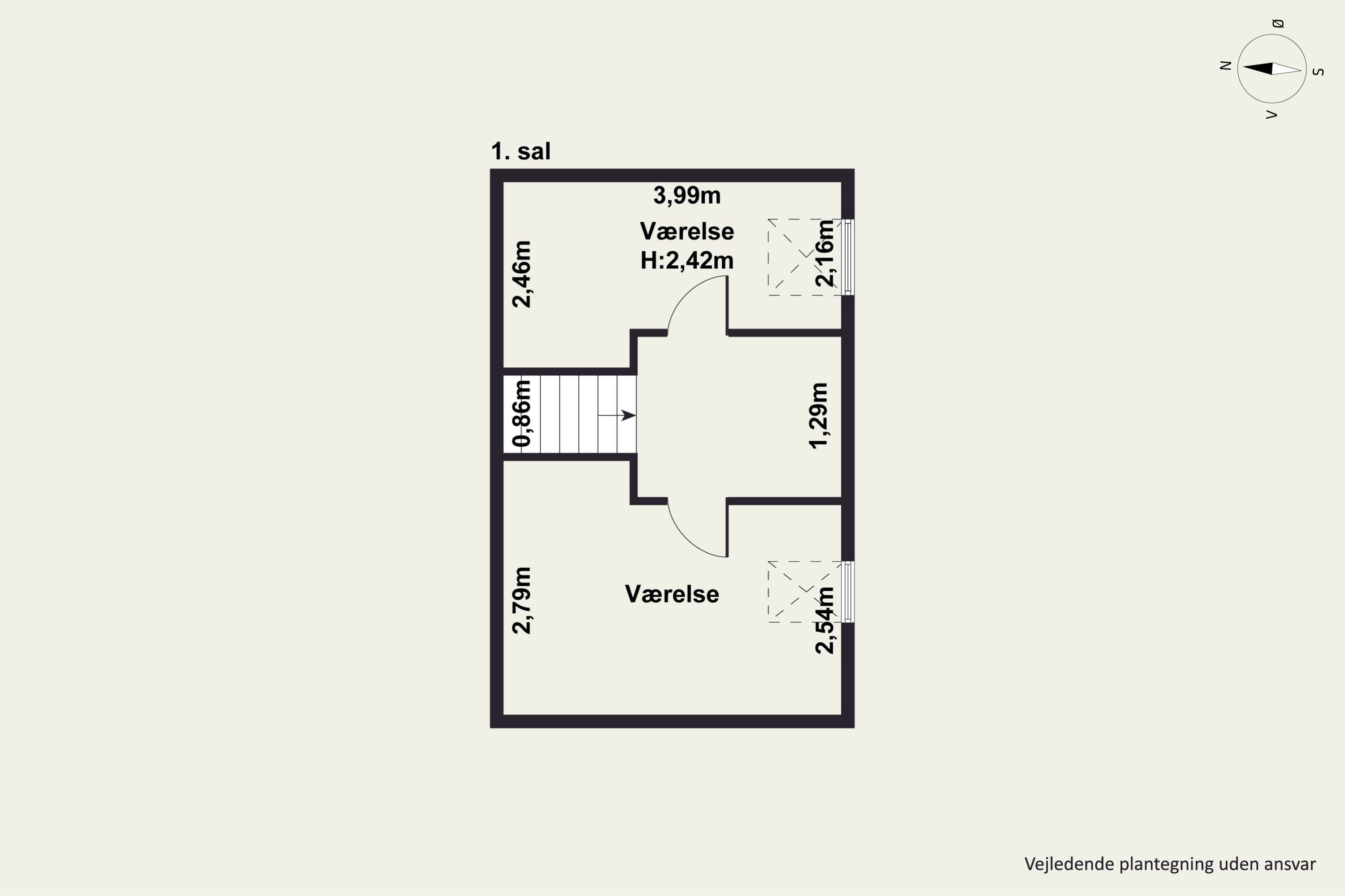 Plantegninger billede af Hyldemosevej 18A, 8830 Tjele
