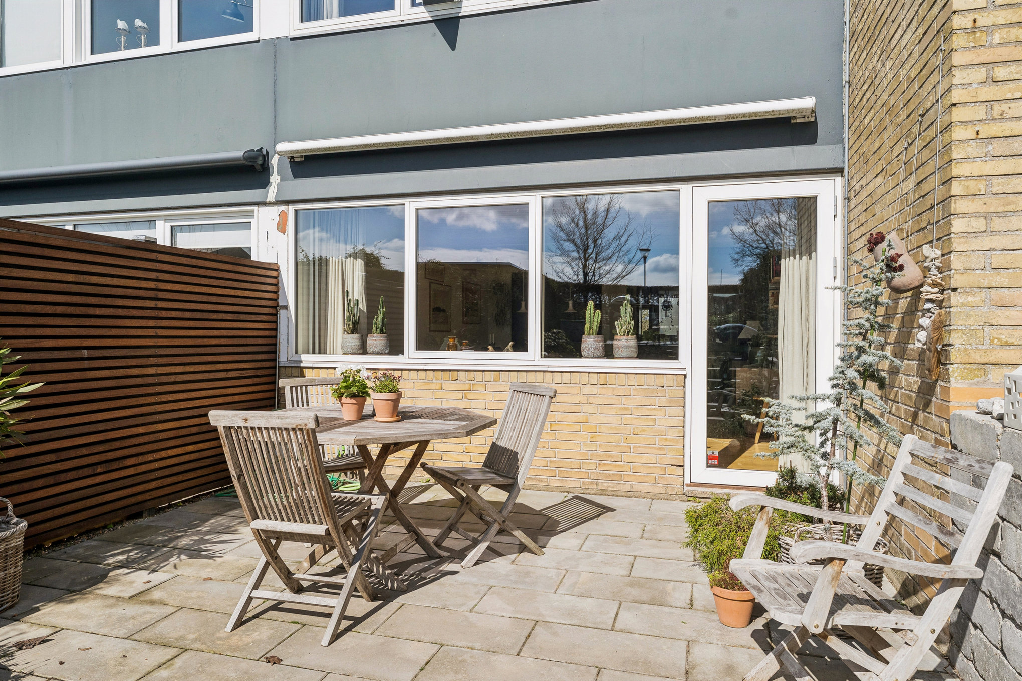 Fremhævet terrasse billede i fuldskærmstilstand. Billede af Nålemagervej 40, 8920 Randers NV