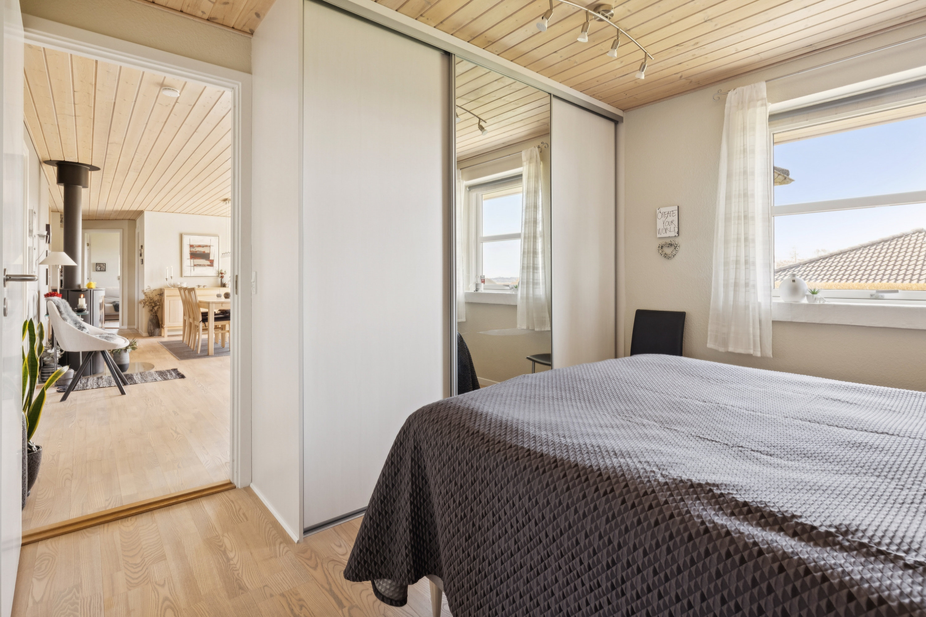 Fremhævet værelse billede i fuldskærmstilstand. Billede af Nordentoften 105, 8832 Skals