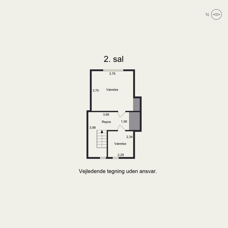 Plantegninger billede af Sønderport 31A, 6200 Aabenraa
