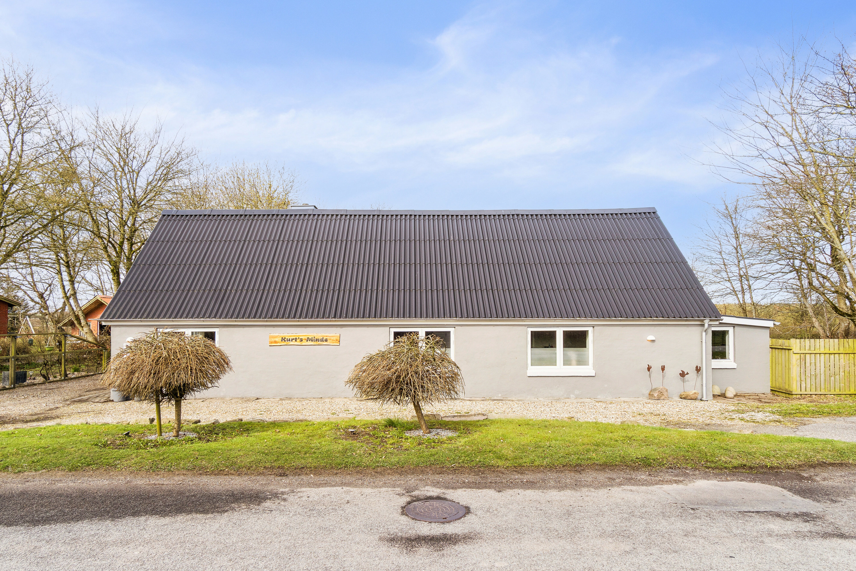 Fremhævet set fra vejen billede i fuldskærmstilstand. Billede af Søndergade 56, 7760 Hurup Thy