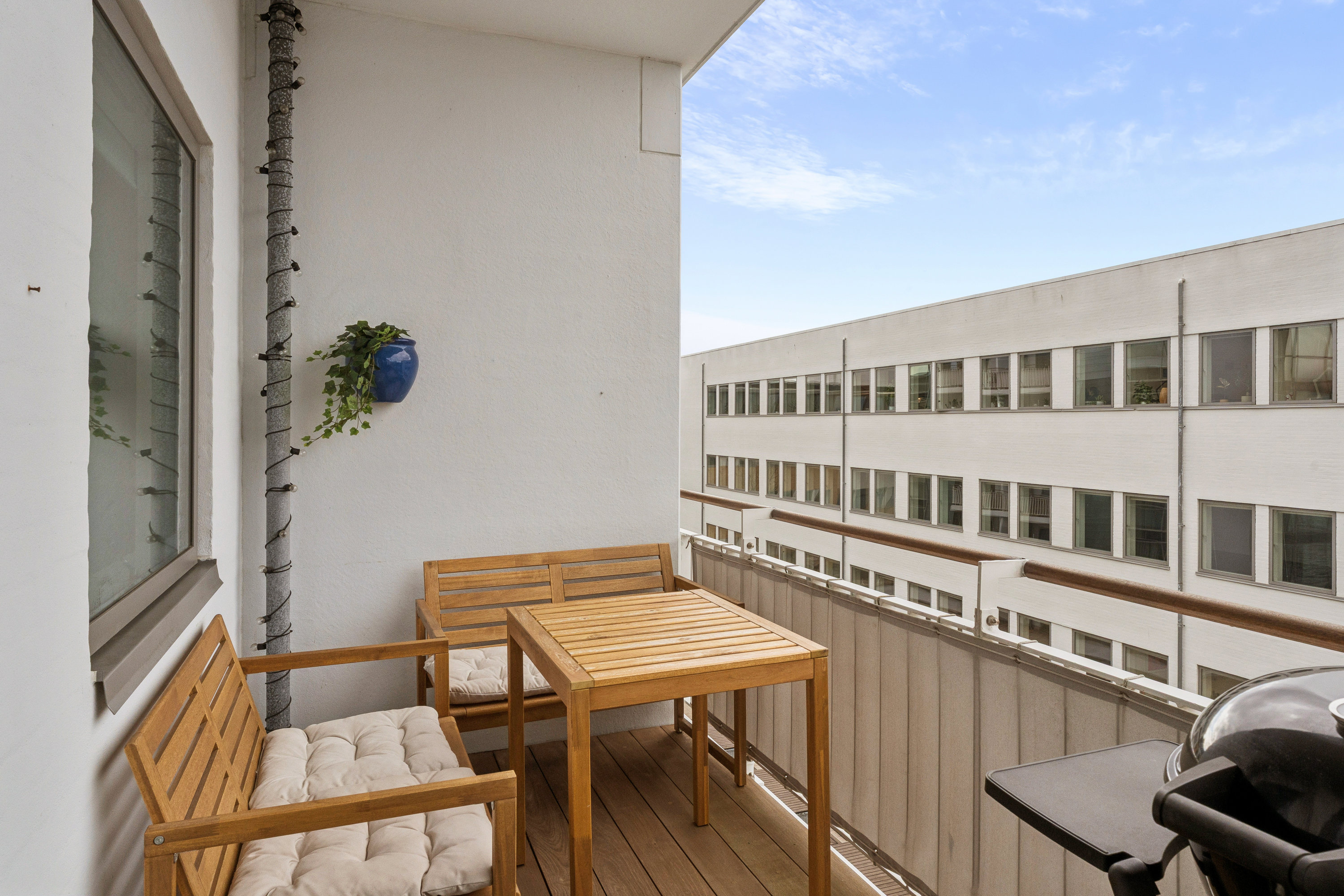 Fremhævet altan billede i fuldskærmstilstand. Billede af Vestre Havnepromenade 11B, 3. mf., 9000 Aalborg