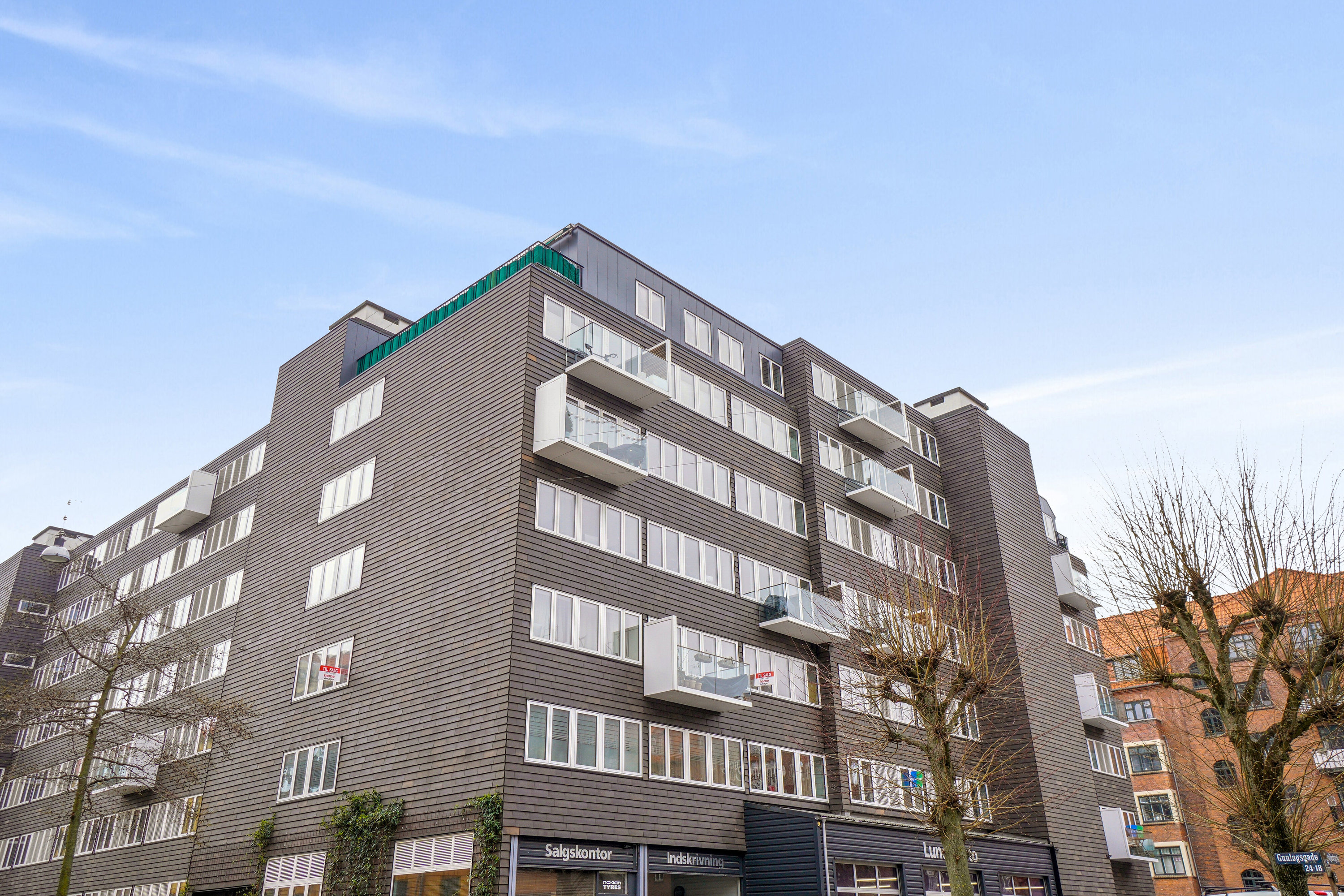 Fremhævet facade billede i fuldskærmstilstand. Billede af Bergthorasgade 15, 1. 1., 2300 København S