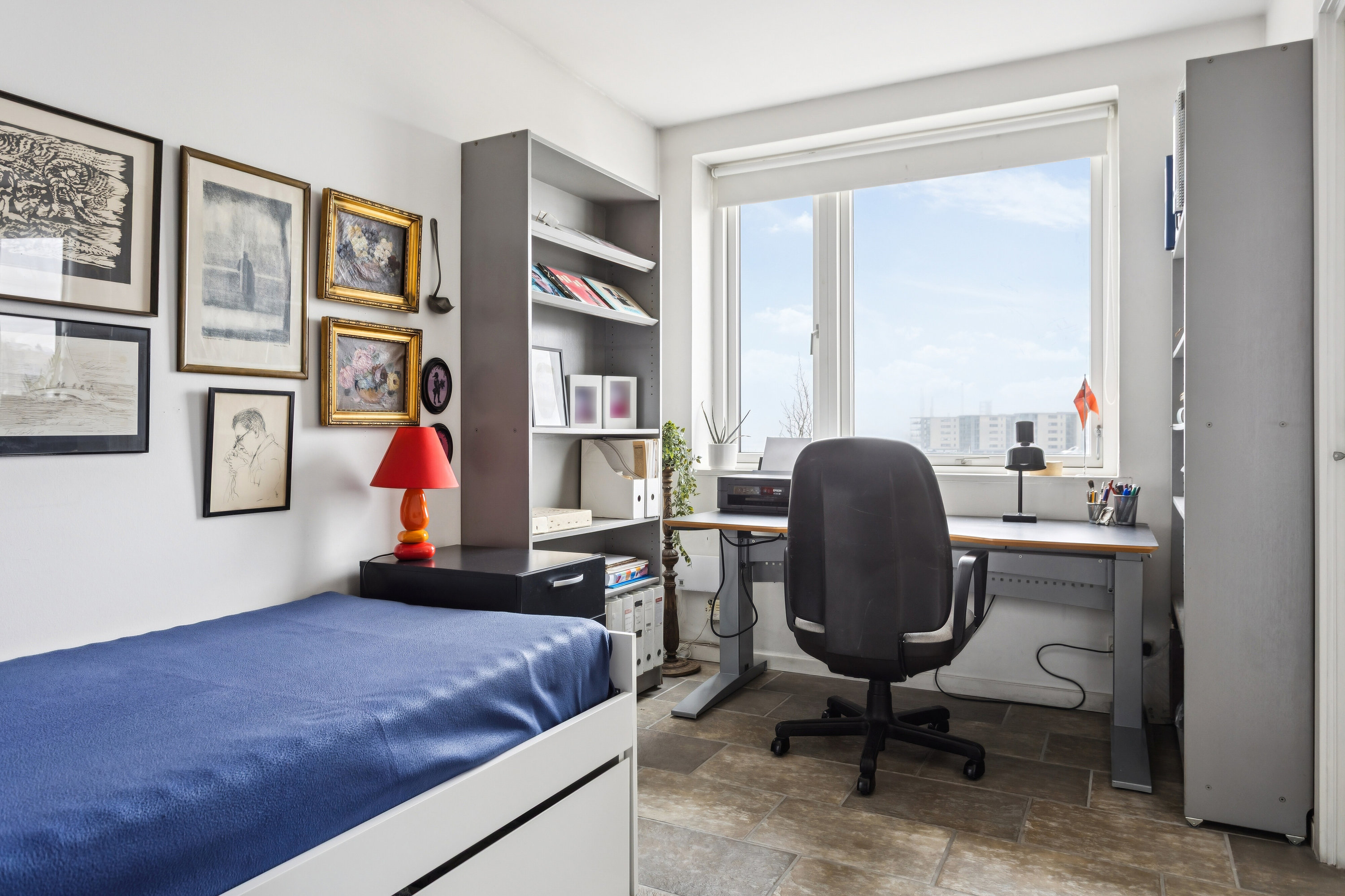 Fremhævet arbejdsværelse billede i fuldskærmstilstand. Billede af Dronningensvej 2, 2. 2., 5800 Nyborg