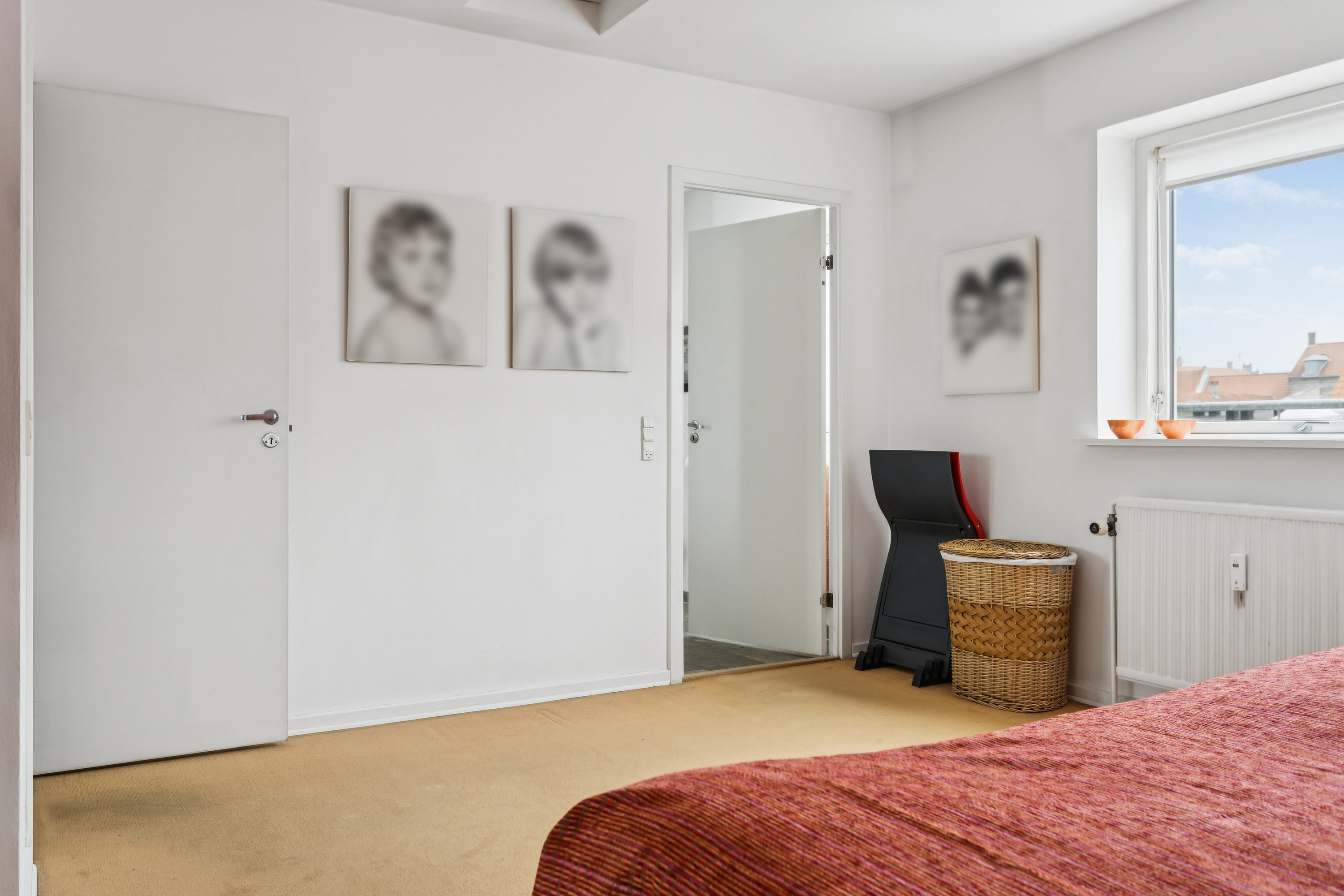 Fremhævet soveværelse billede i fuldskærmstilstand. Billede af Dronningensvej 2, 2. 2., 5800 Nyborg