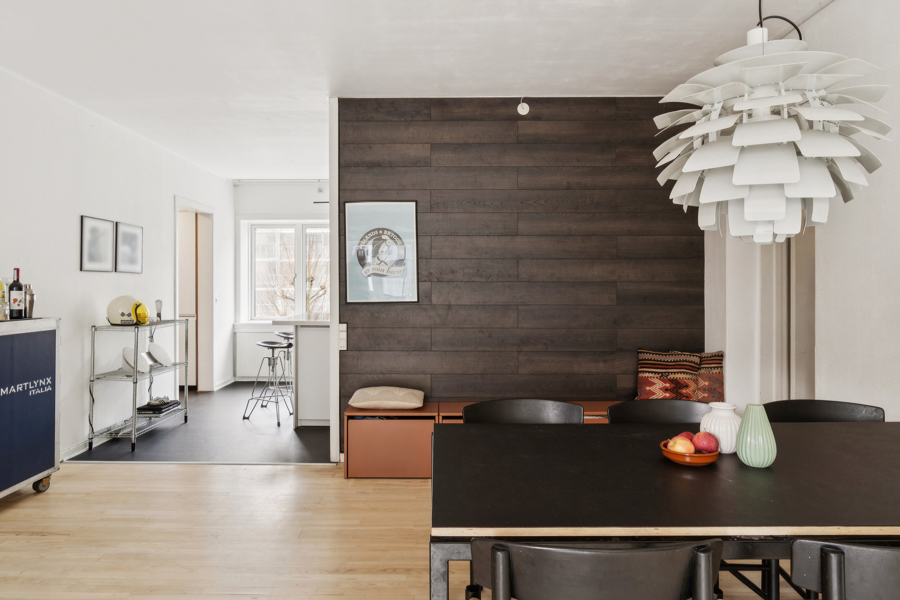 Fremhævet spisestue billede i fuldskærmstilstand. Billede af Bergthorasgade 15, 1. 1., 2300 København S